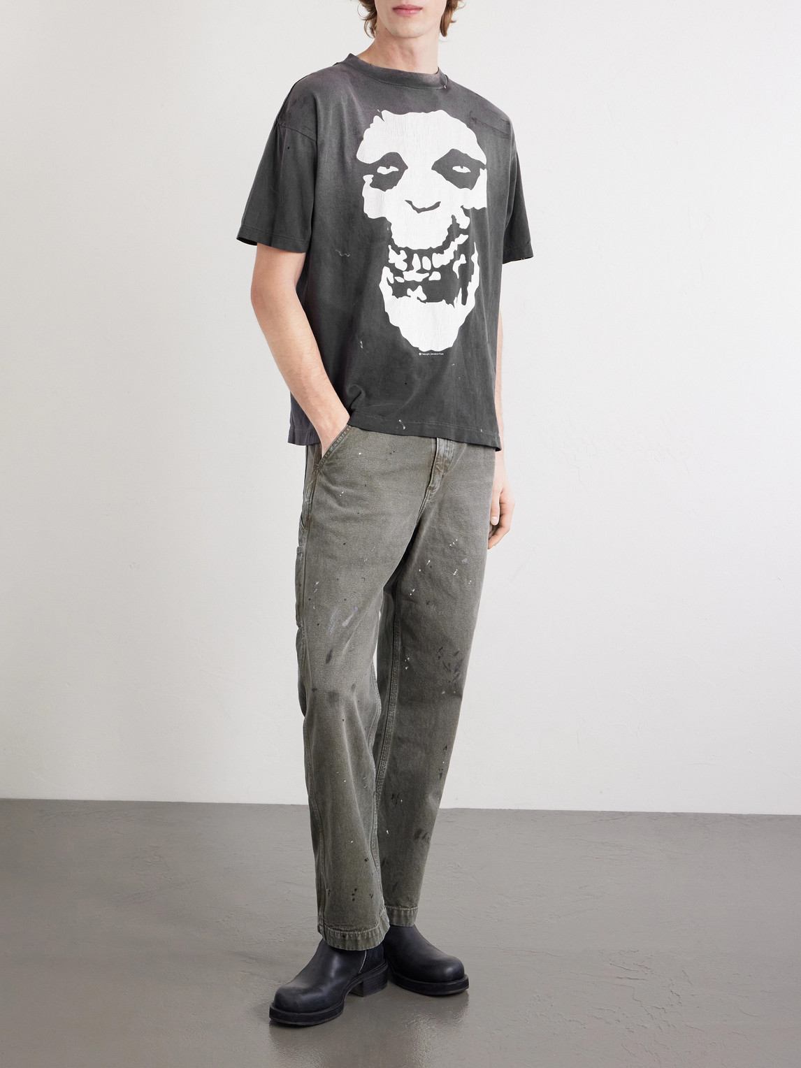 Bape® Distressed Printed Cotton-Jersey T-Shirt