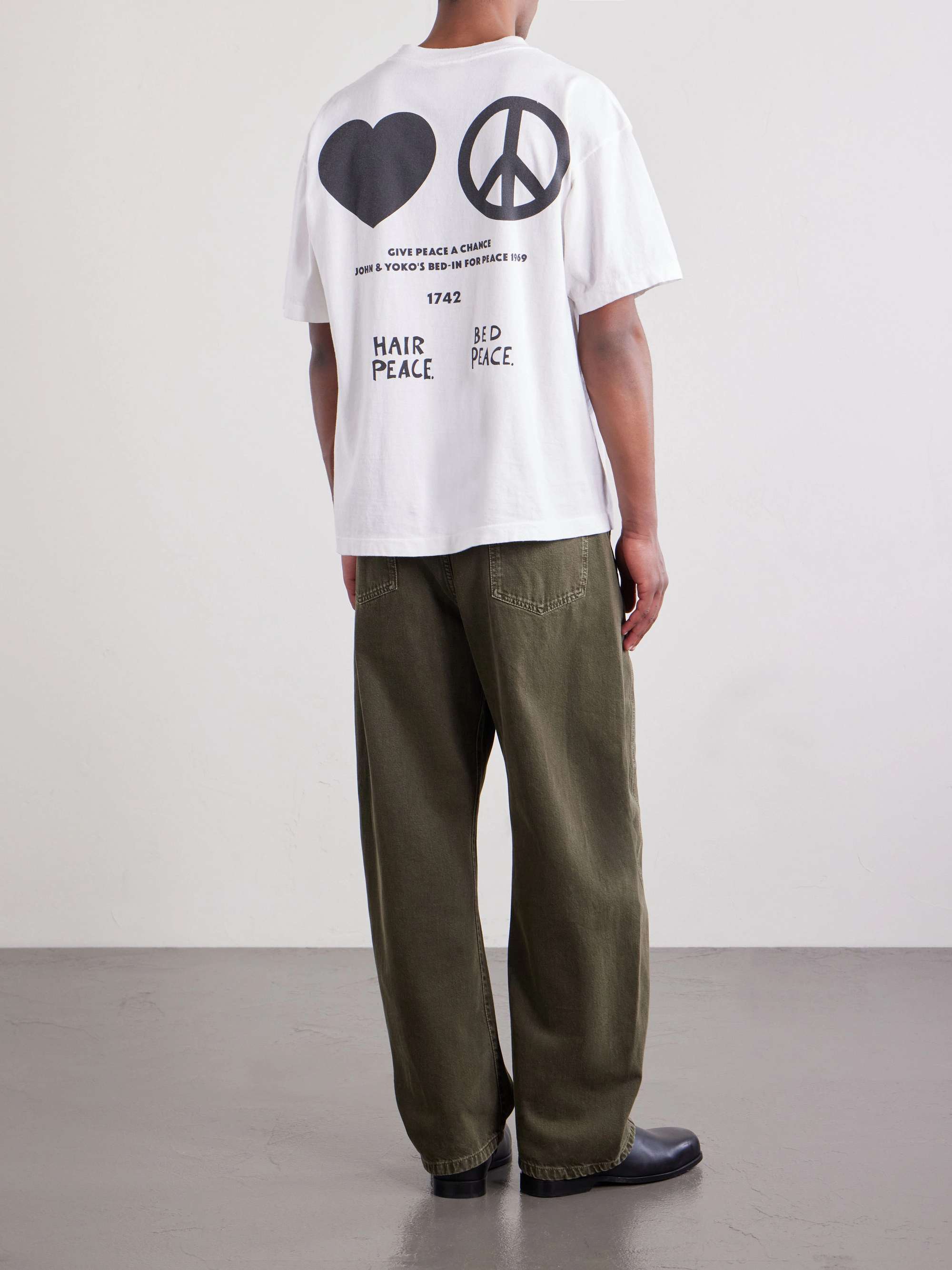 SAINT Mxxxxxx × JOHN LENNON Tシャツ L SAINT MXXXXXX + John Lennon Printed Cotton-Jersey T-shirt for Men