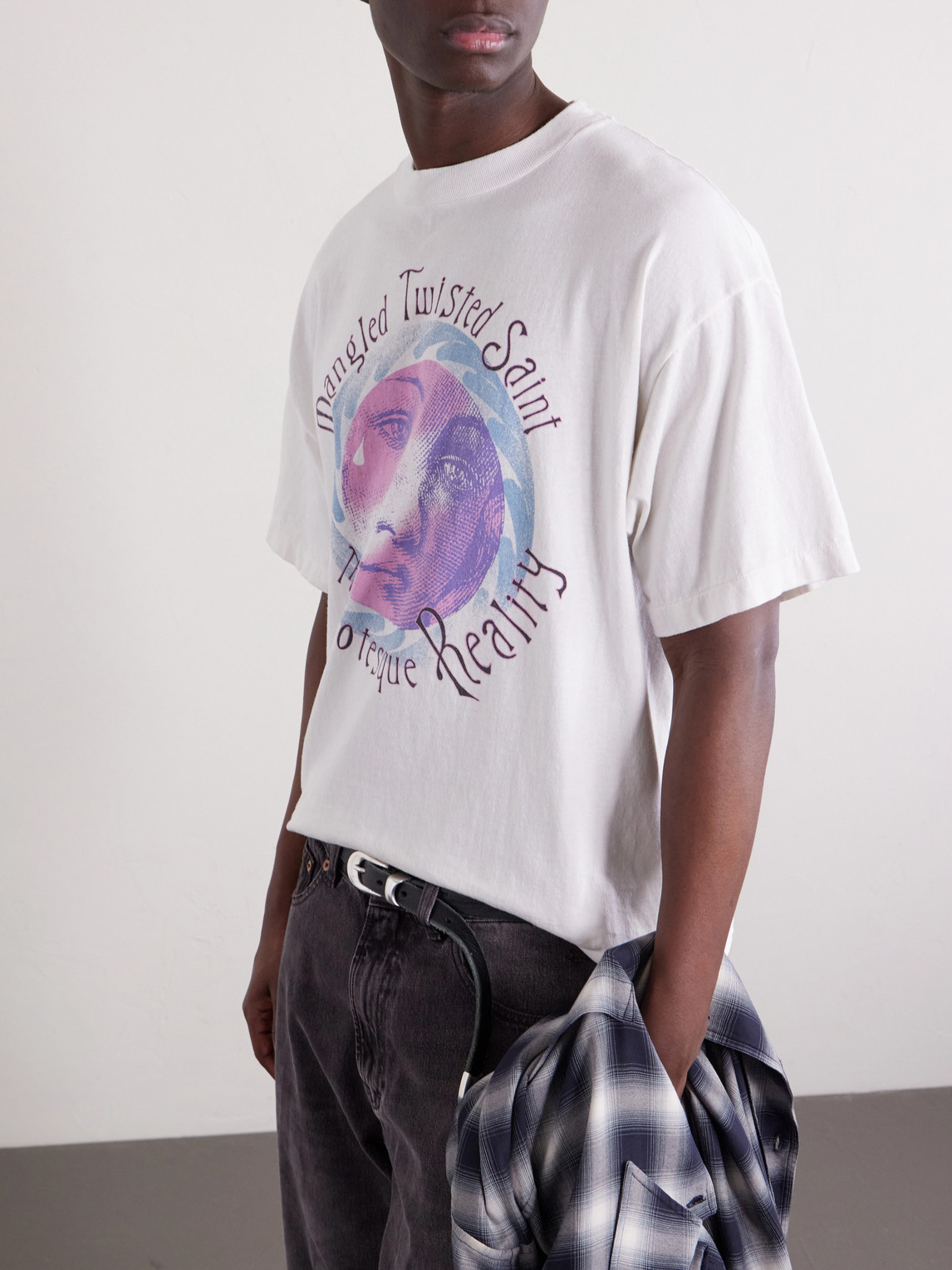 Sean Wotherspoon Printed Cotton-Jersey T-Shirt