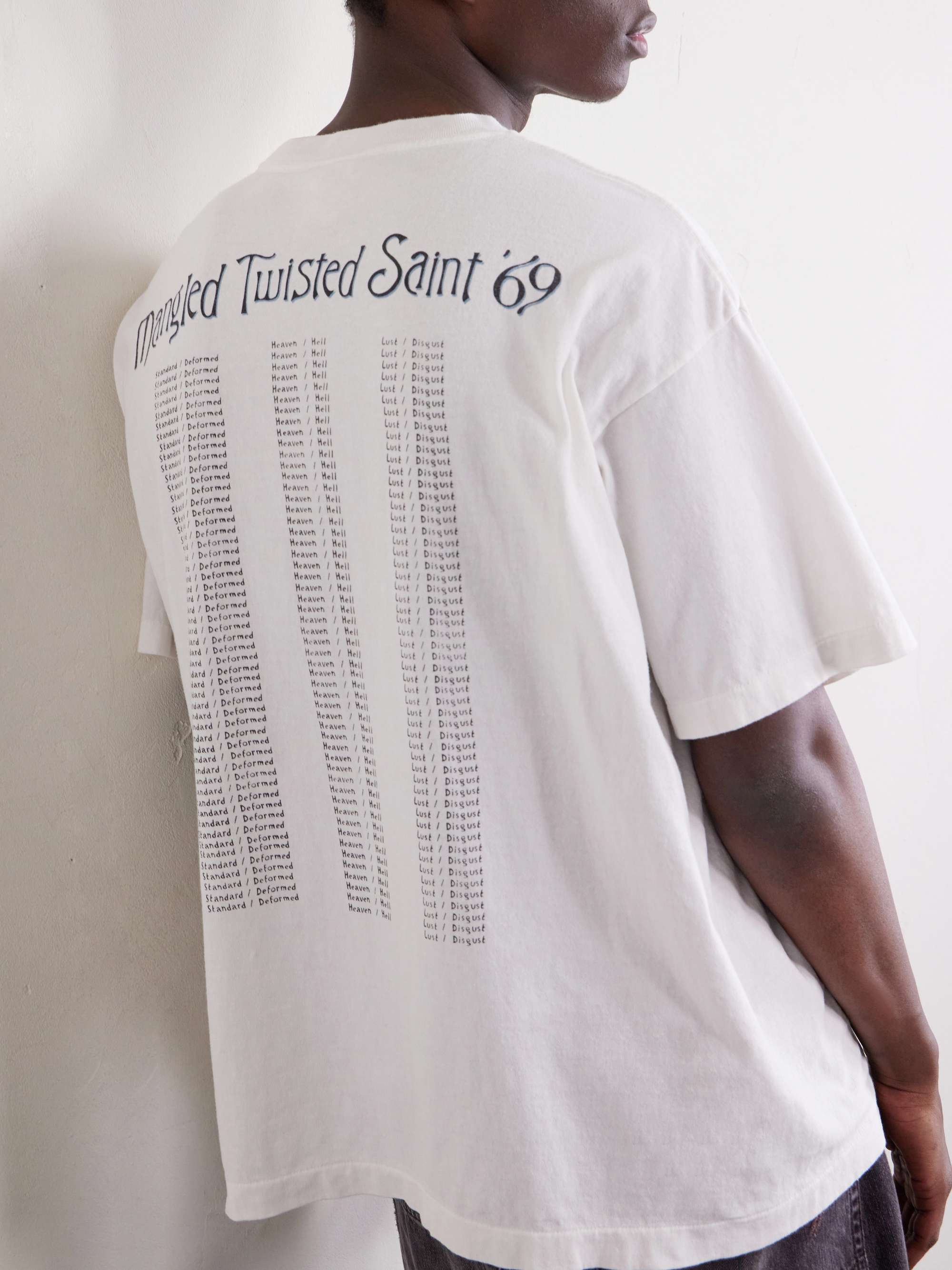SAINT MXXXXXX + Sean Wotherspoon Printed Cotton-Jersey T-shirt for