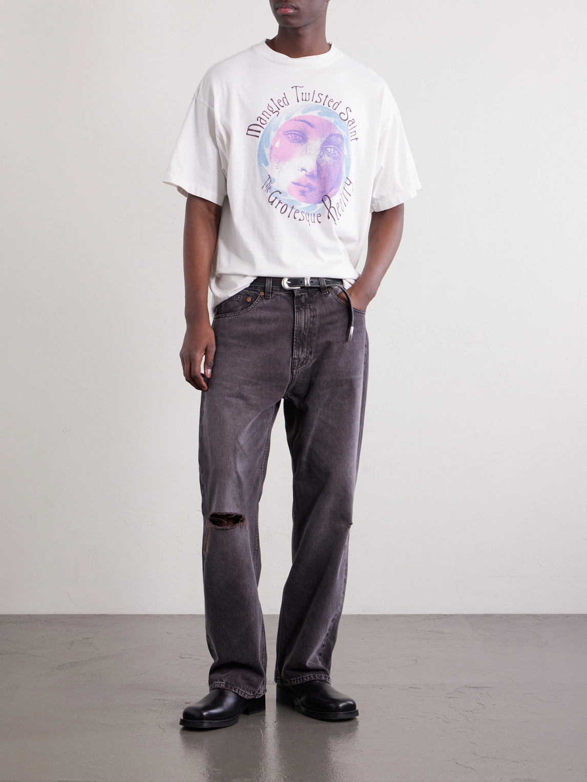 Sean Wotherspoon Printed Cotton-Jersey T-Shirt