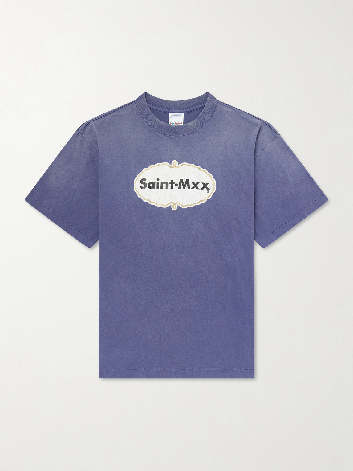 SAINT Mxxxxxx Logo-Print Cotton-Jersey T-Shirt - Men