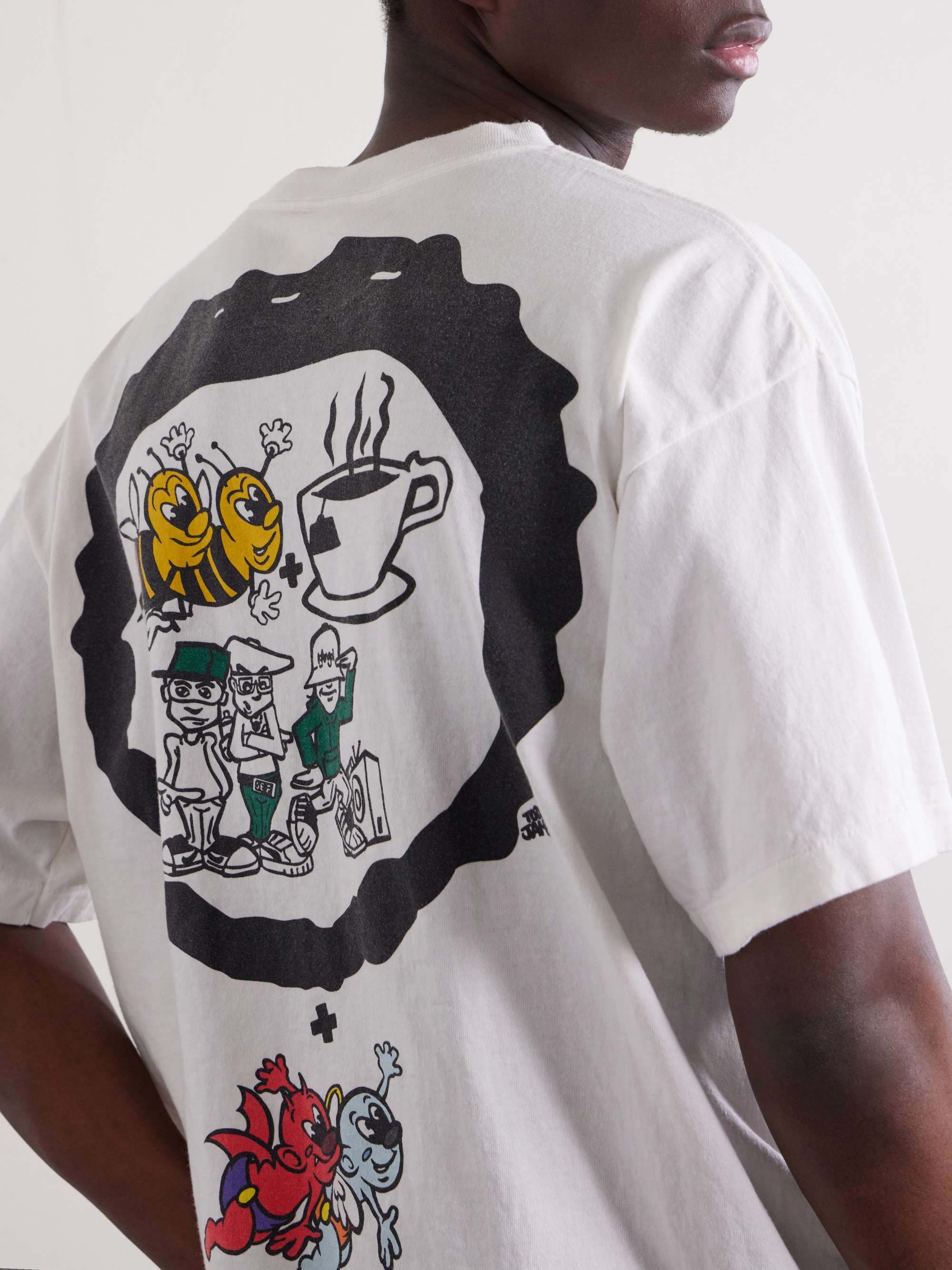 SAINT MXXXXXX + Beastie Boys Printed Cotton-Jersey T-shirt for Men