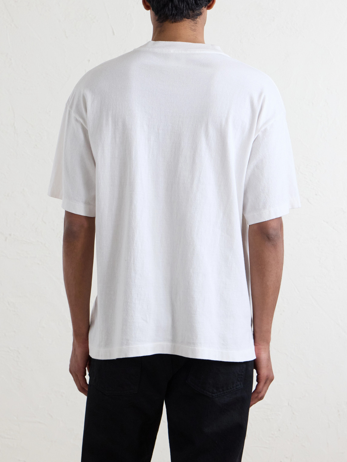 Saint World Logo-Print Cotton-Jersey T-Shirt