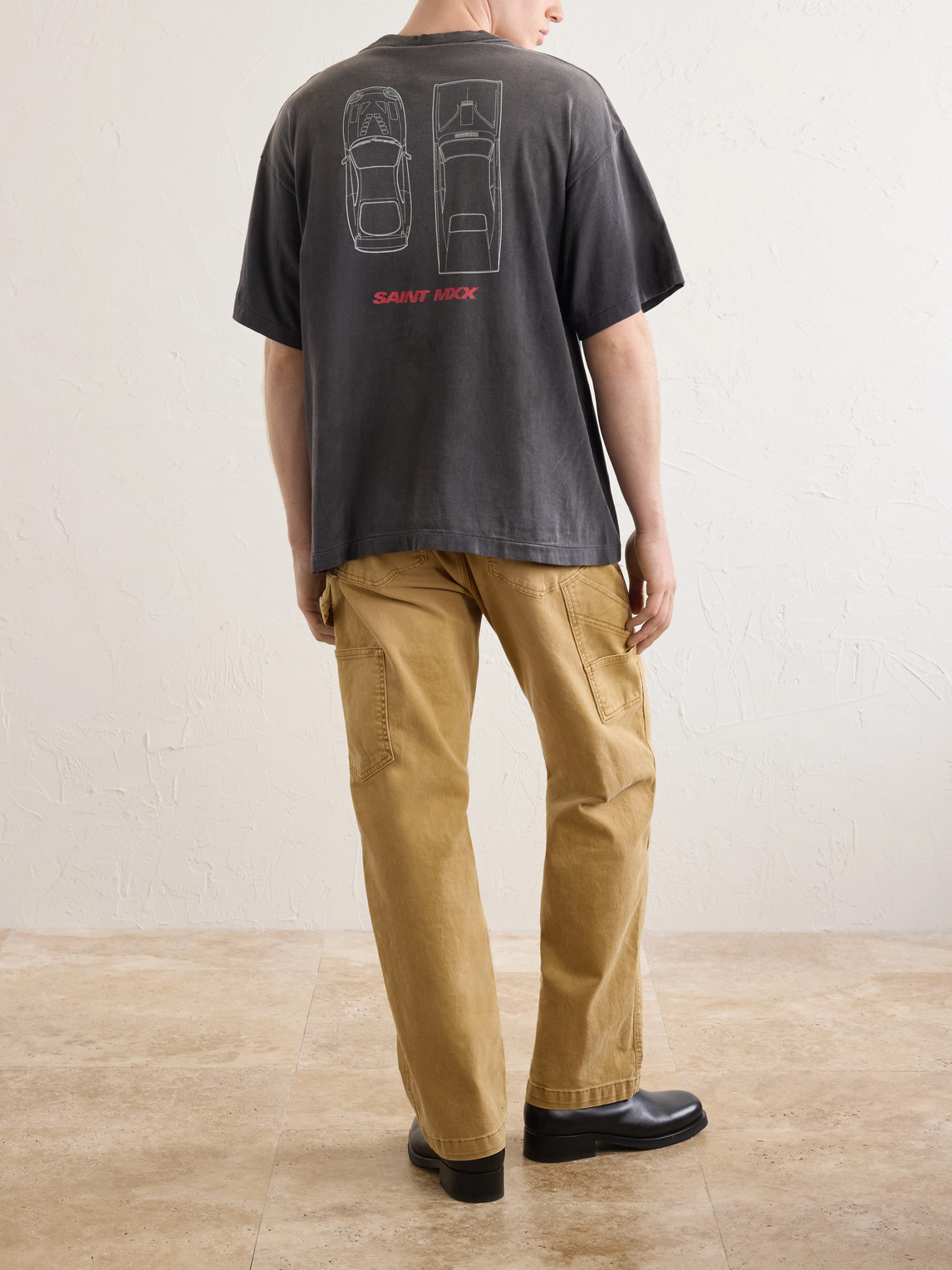 Fast & Furious Paint-Splattered Printed Cotton-Jersey T-Shirt