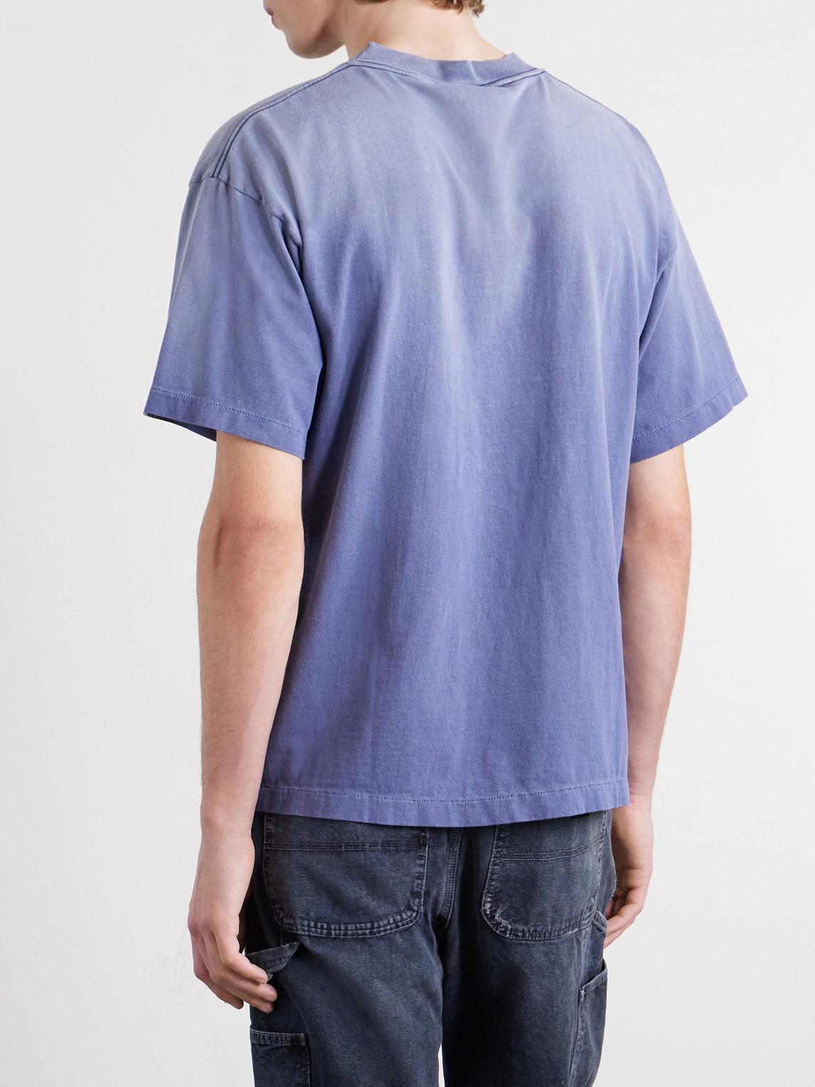 Bape® Distressed Printed Cotton-Jersey T-Shirt