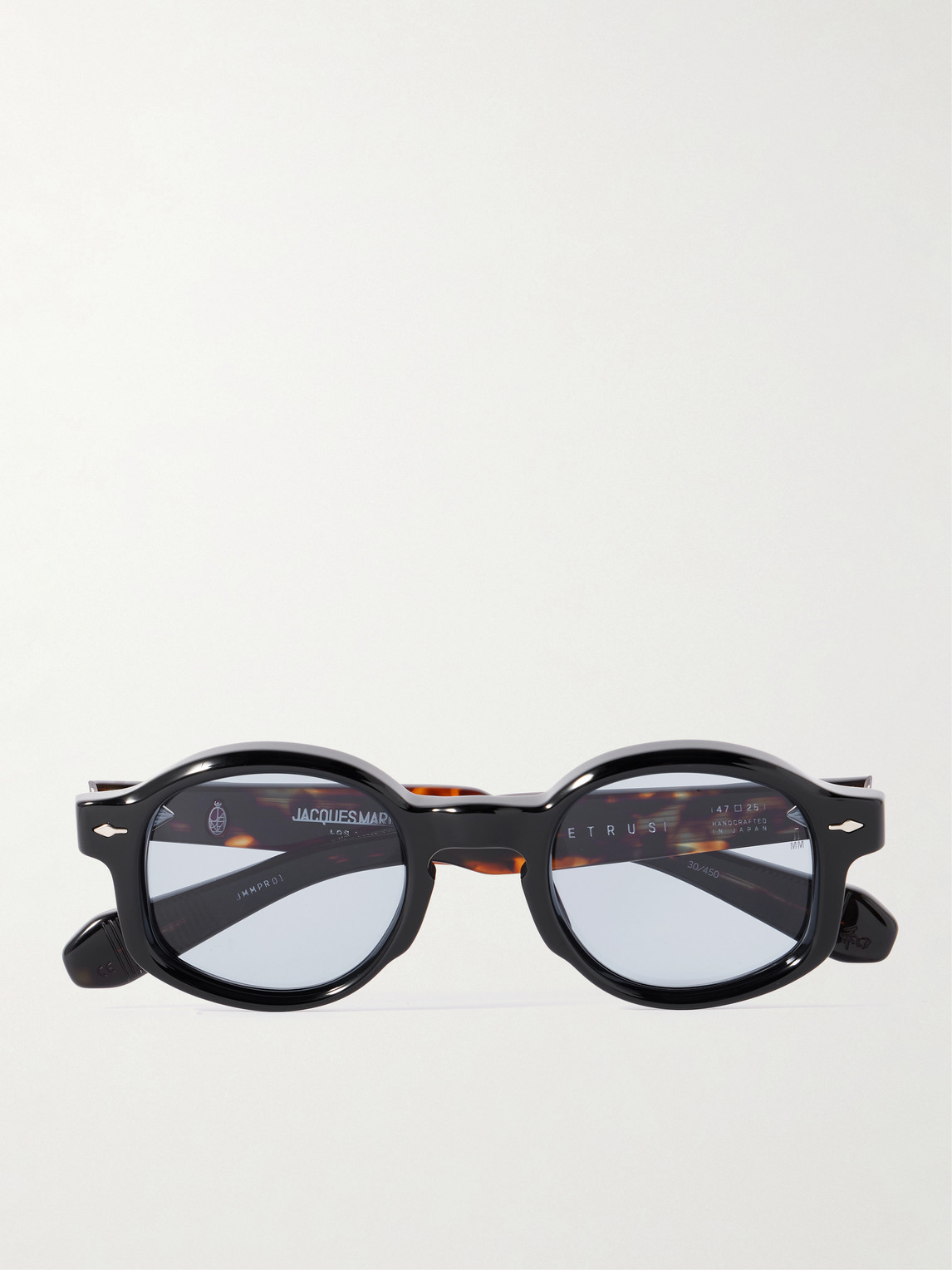Jacques Marie Mage Petrus Round-frame Acetate Sunglasses In Purple