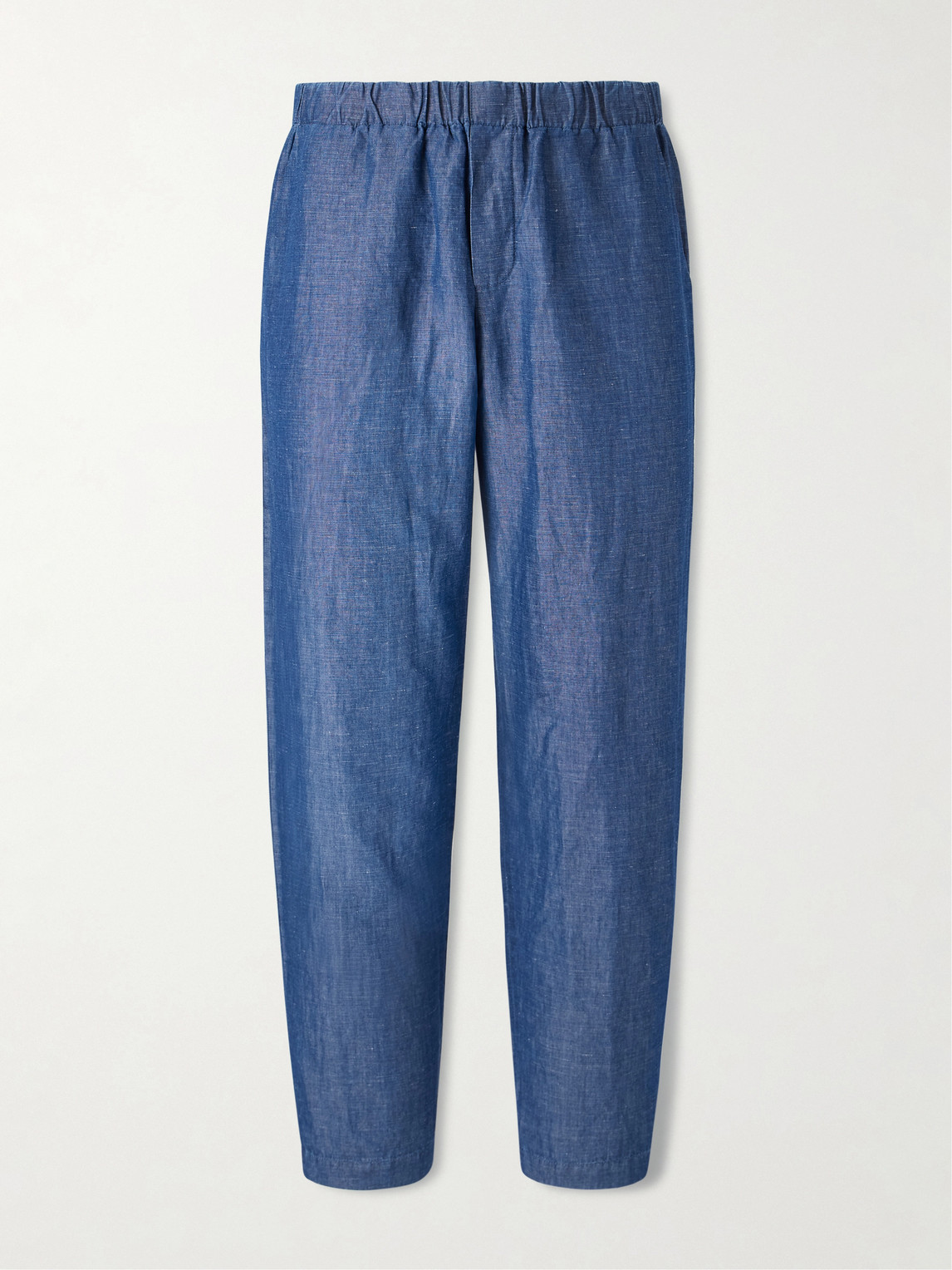Barena Tapered Linen and Cotton-Blend Trousers - Men