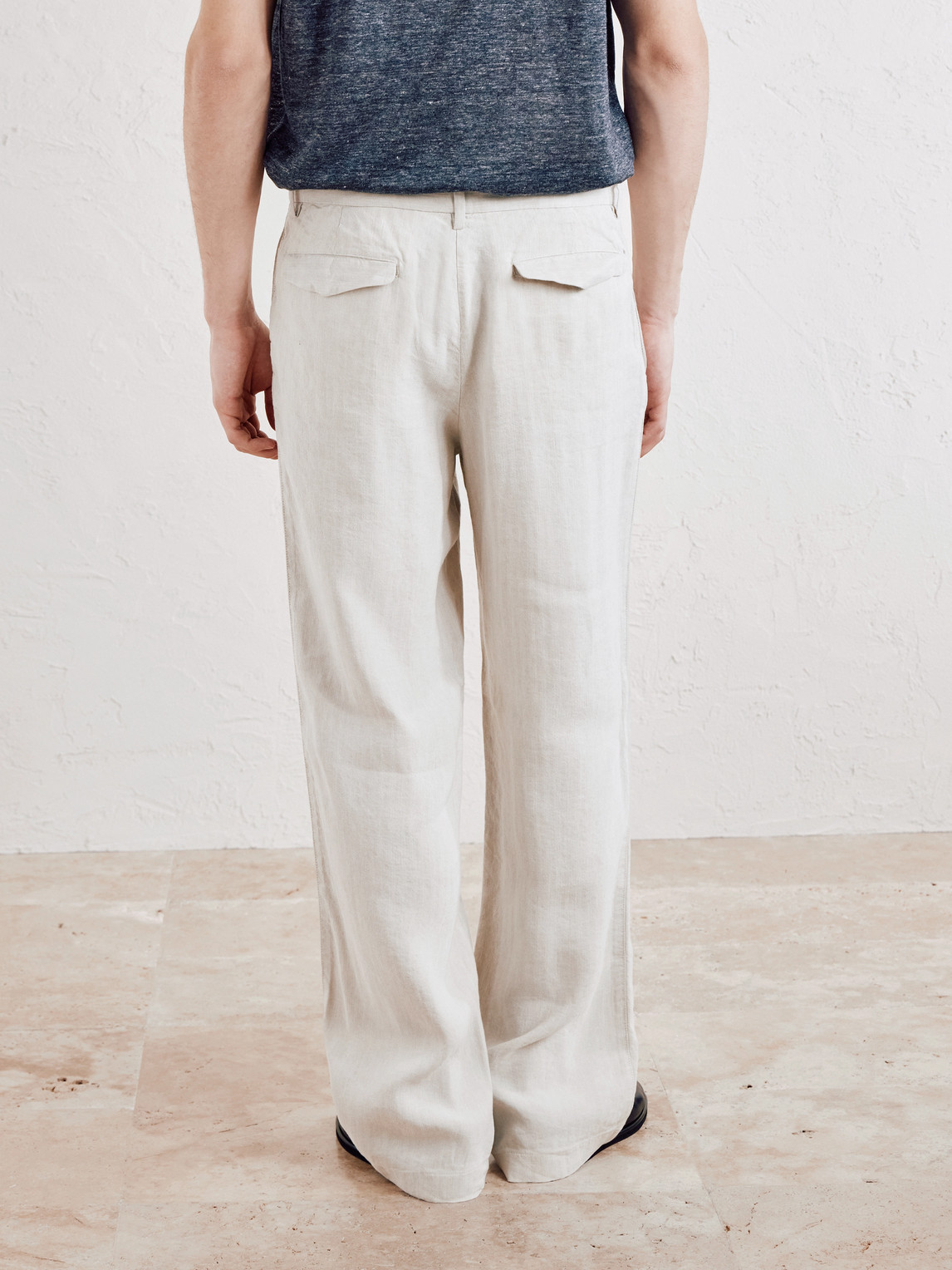  Barena - Delfo Lisca Straight-leg Herringbone Suit Trousers - Men - Neutrals - It 46 