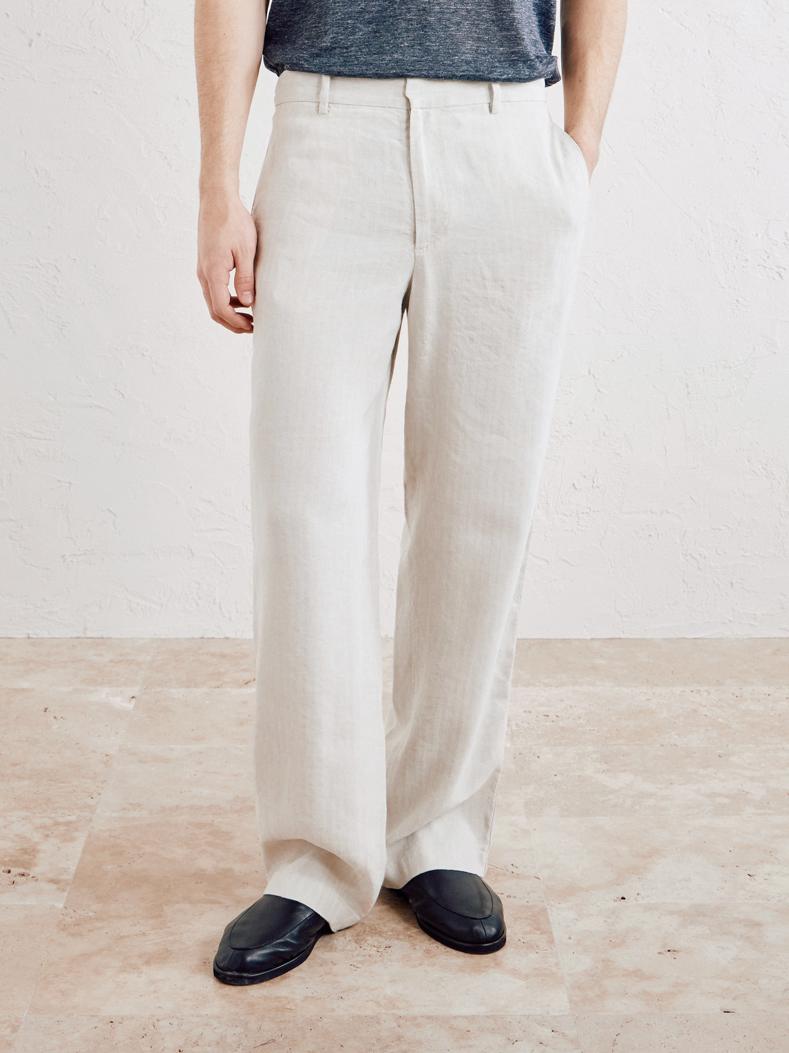  Barena - Delfo Lisca Straight-leg Herringbone Suit Trousers - Men - Neutrals - It 46 