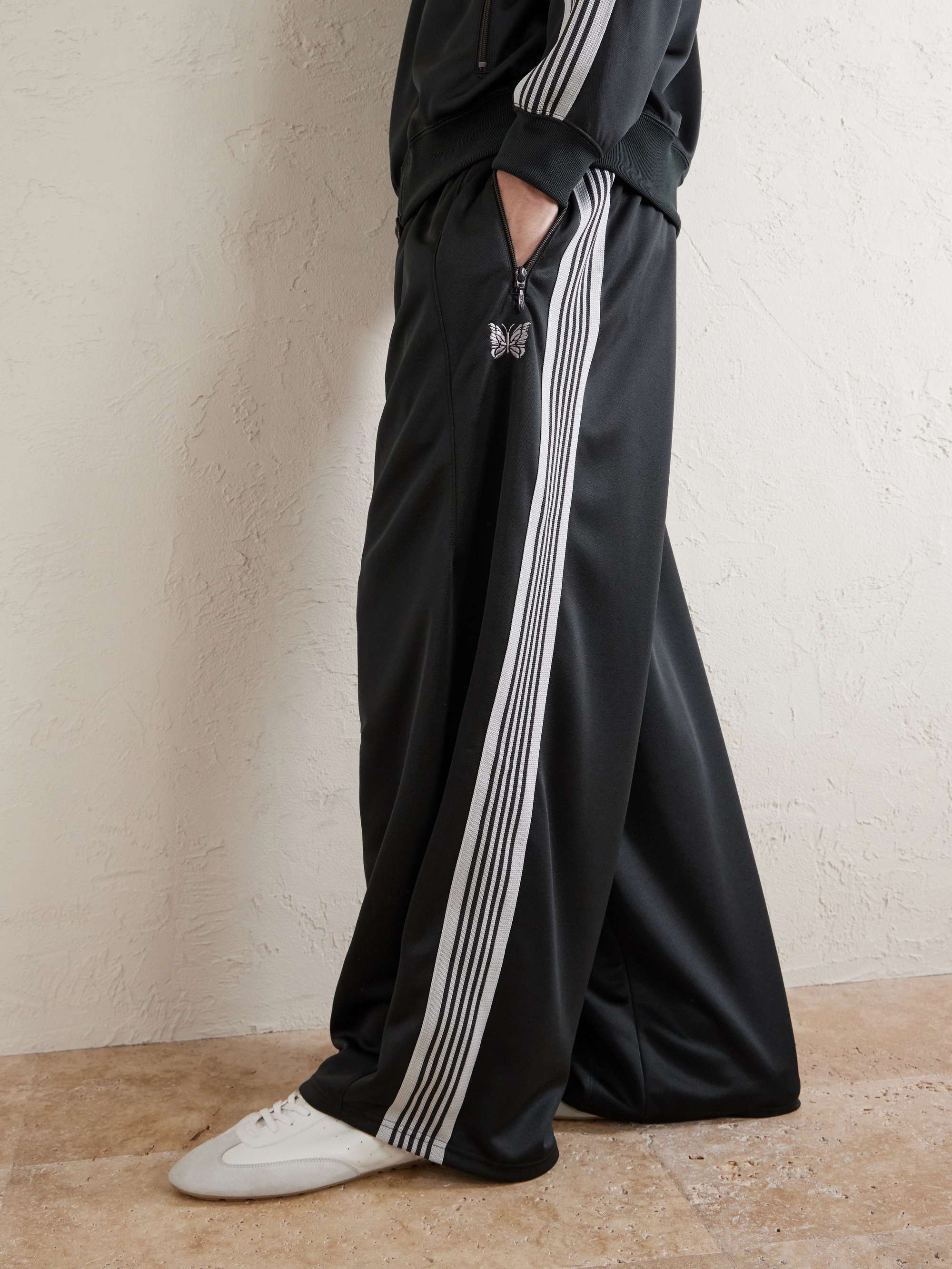 NEEDLES H. D. Logo-Embroidered Tech-Jersey Track Pants for Men