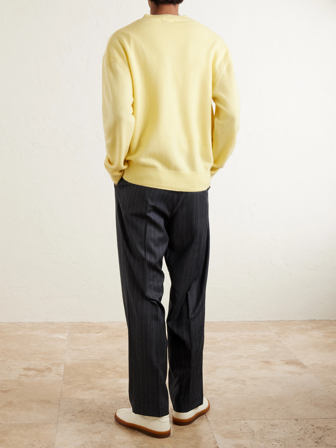  Officine Générale - Manu Cashmere Sweater - Men - Yellow - S 