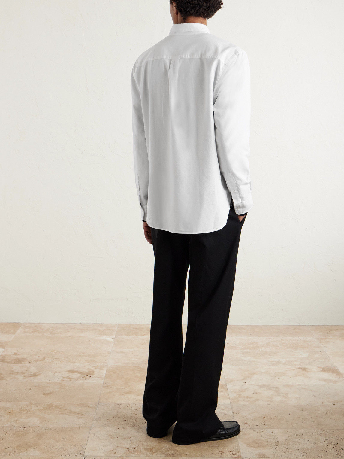 Officine Générale - Button-Down Collar Cotton Oxford Shirt