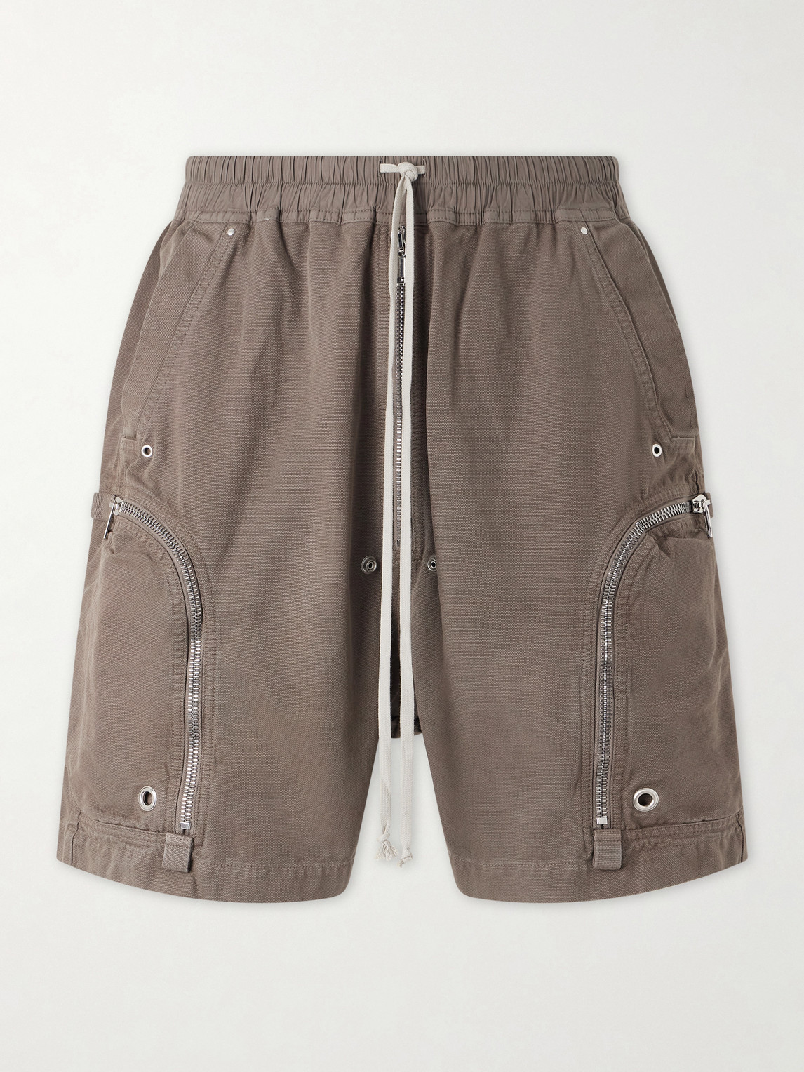 DRKSHDW by Rick Owens Bauhaus traight-Leg Cotton-Canvas horts - Men