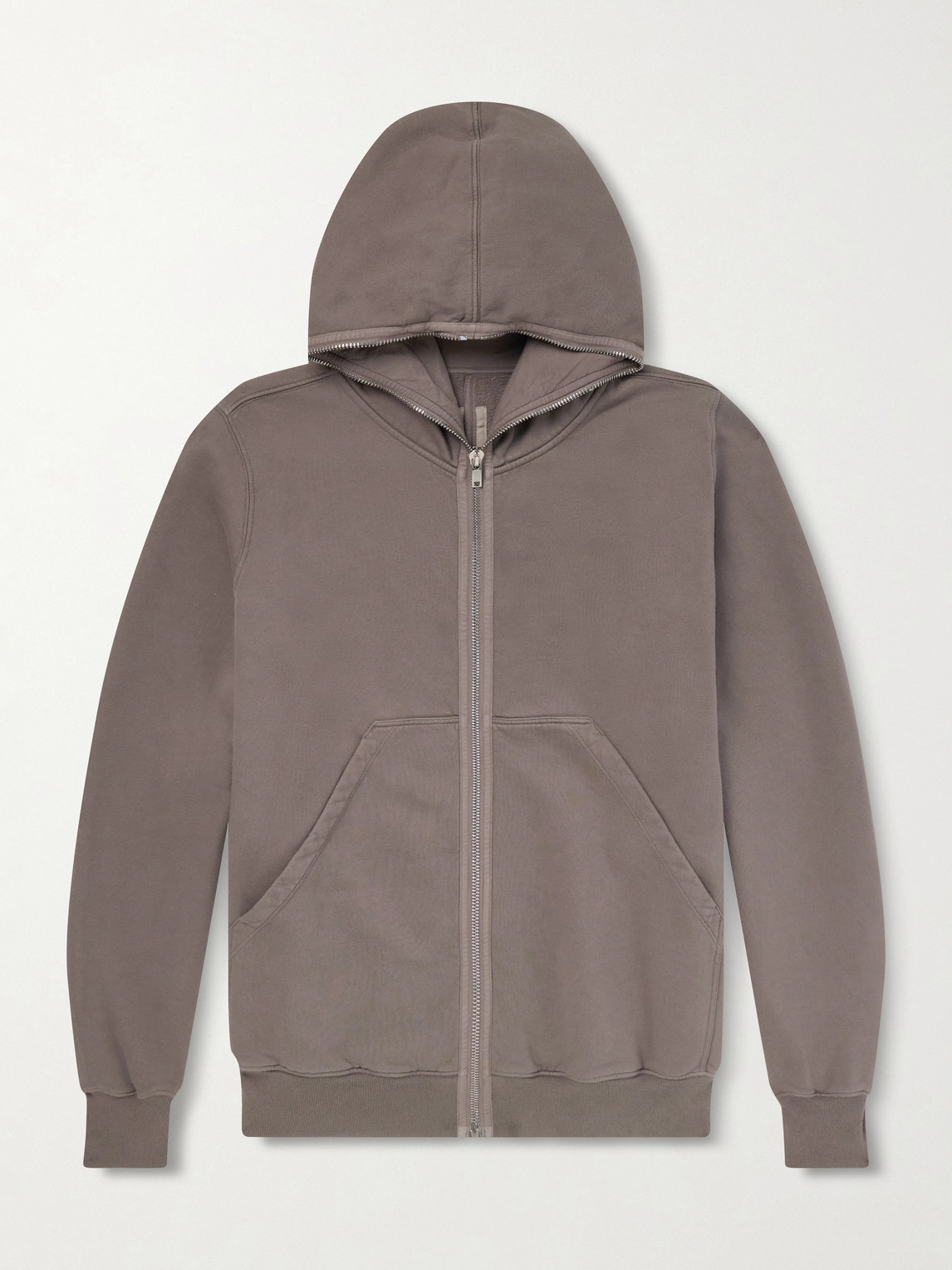 DRKSHDW by Rick Owens Jumbo Cotton-Jersey Zip-Up Hoodie - Men