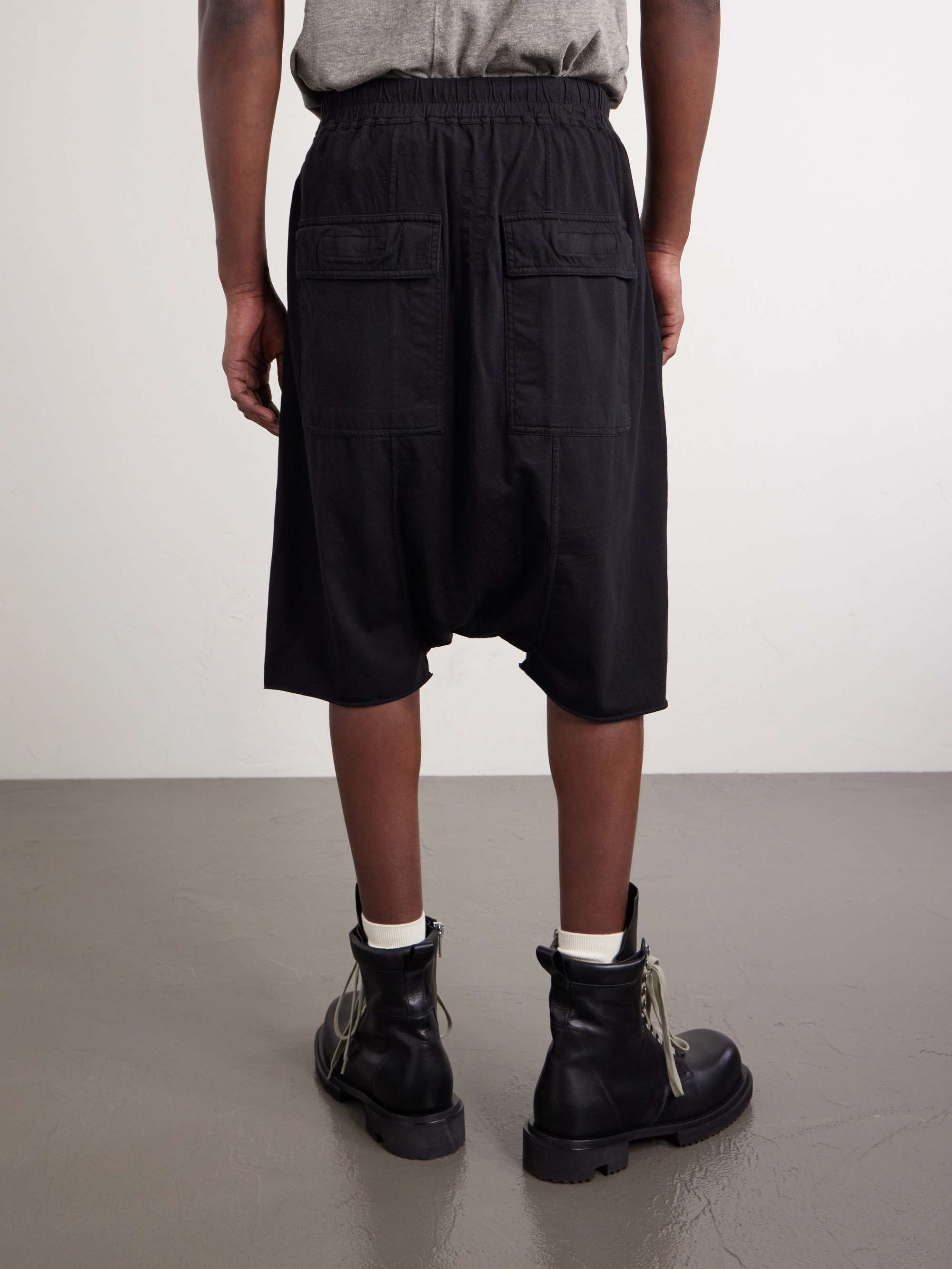 DRKSHDW BY RICK OWENS Straight-Leg Cotton-Jersey Shorts for Men