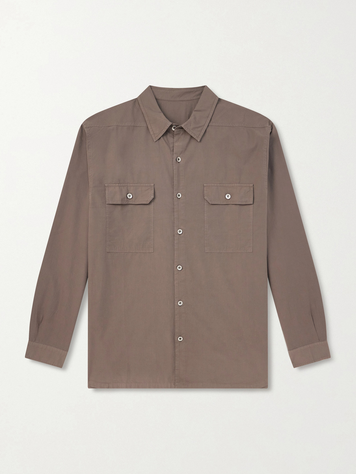 DRKSHDW by Rick Owens Jumbo Cotton-Ripstop Shirt - Men
