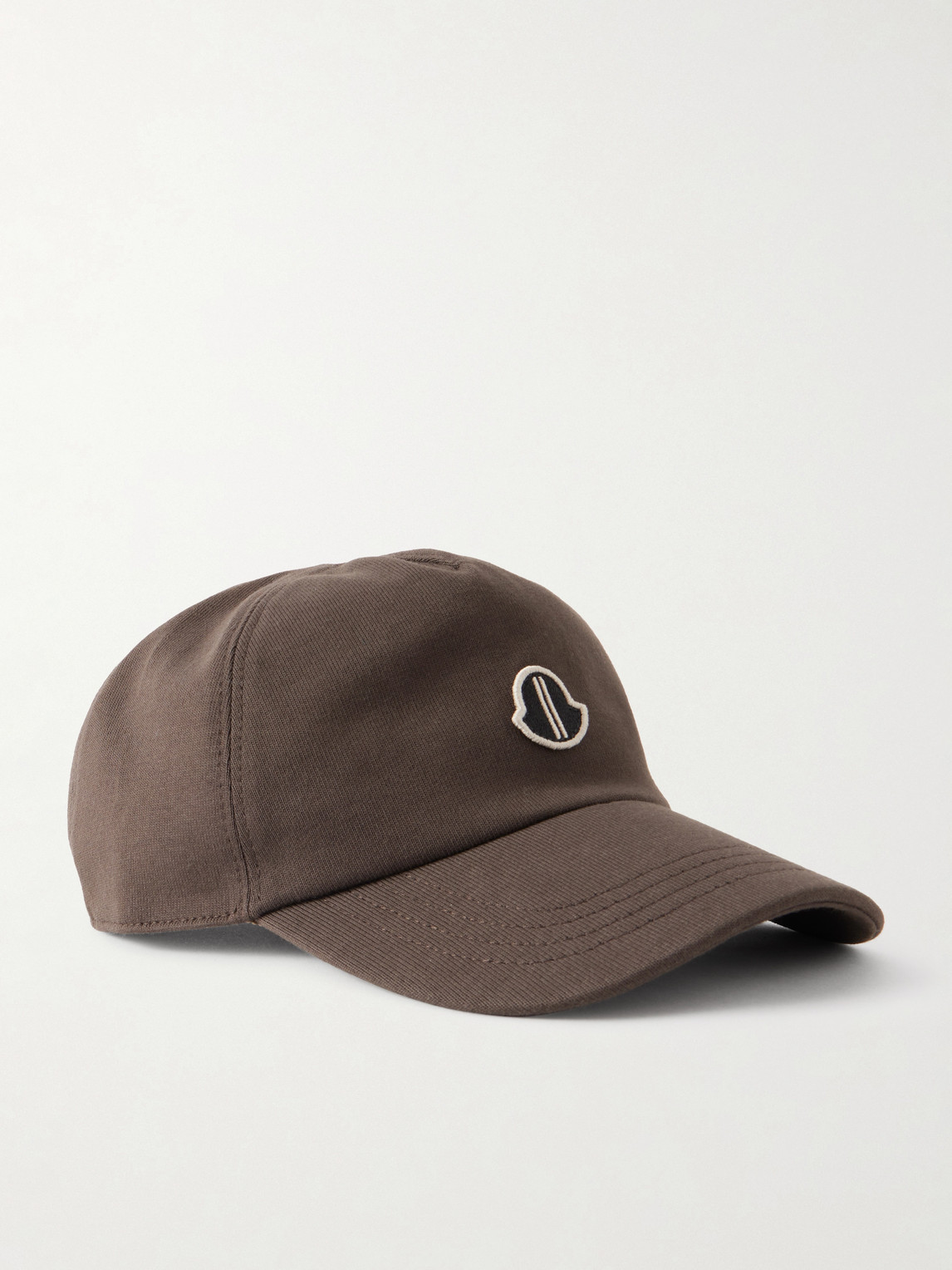 Rick Owens Moncler Logo-Appliquéd Cotton-Jersey Baseball Cap - Men