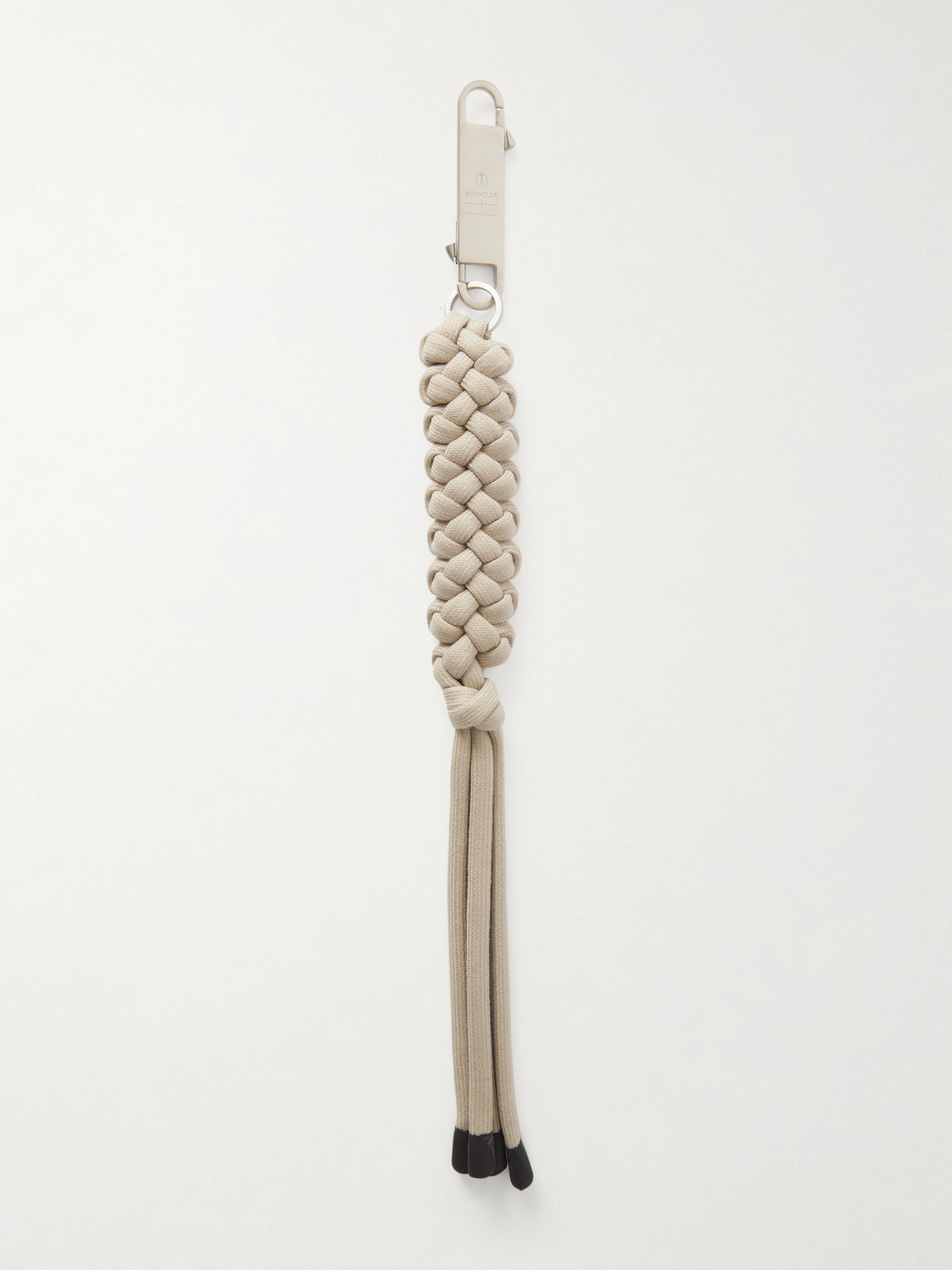 Rick Owens Moncler Silver-Tone and Cord Keyring - Men