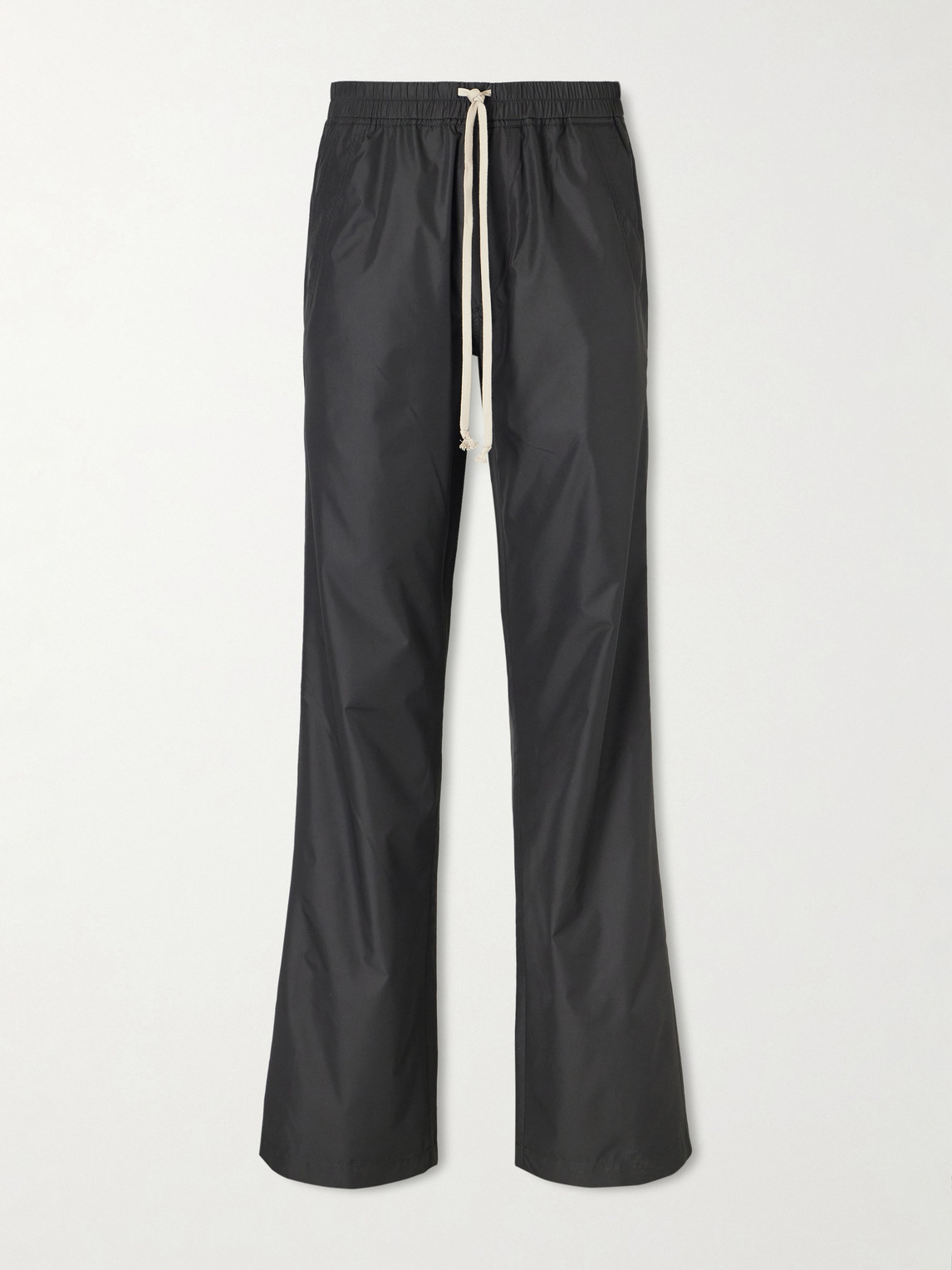 Rick Owens oncler Straight-Leg Recycled-Taffeta Drawstring Trousersen
