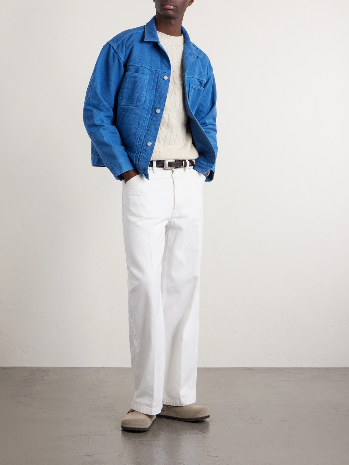 Textured-Cotton Jacket