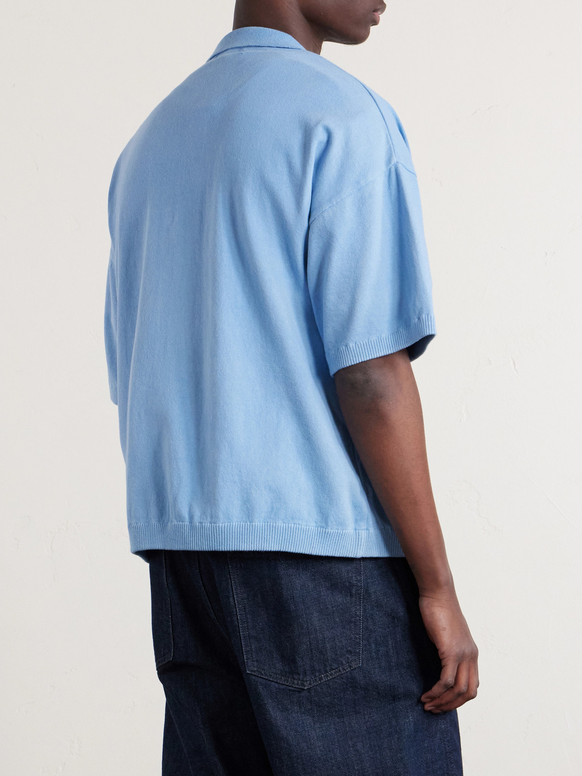 Knitted Polo Shirt