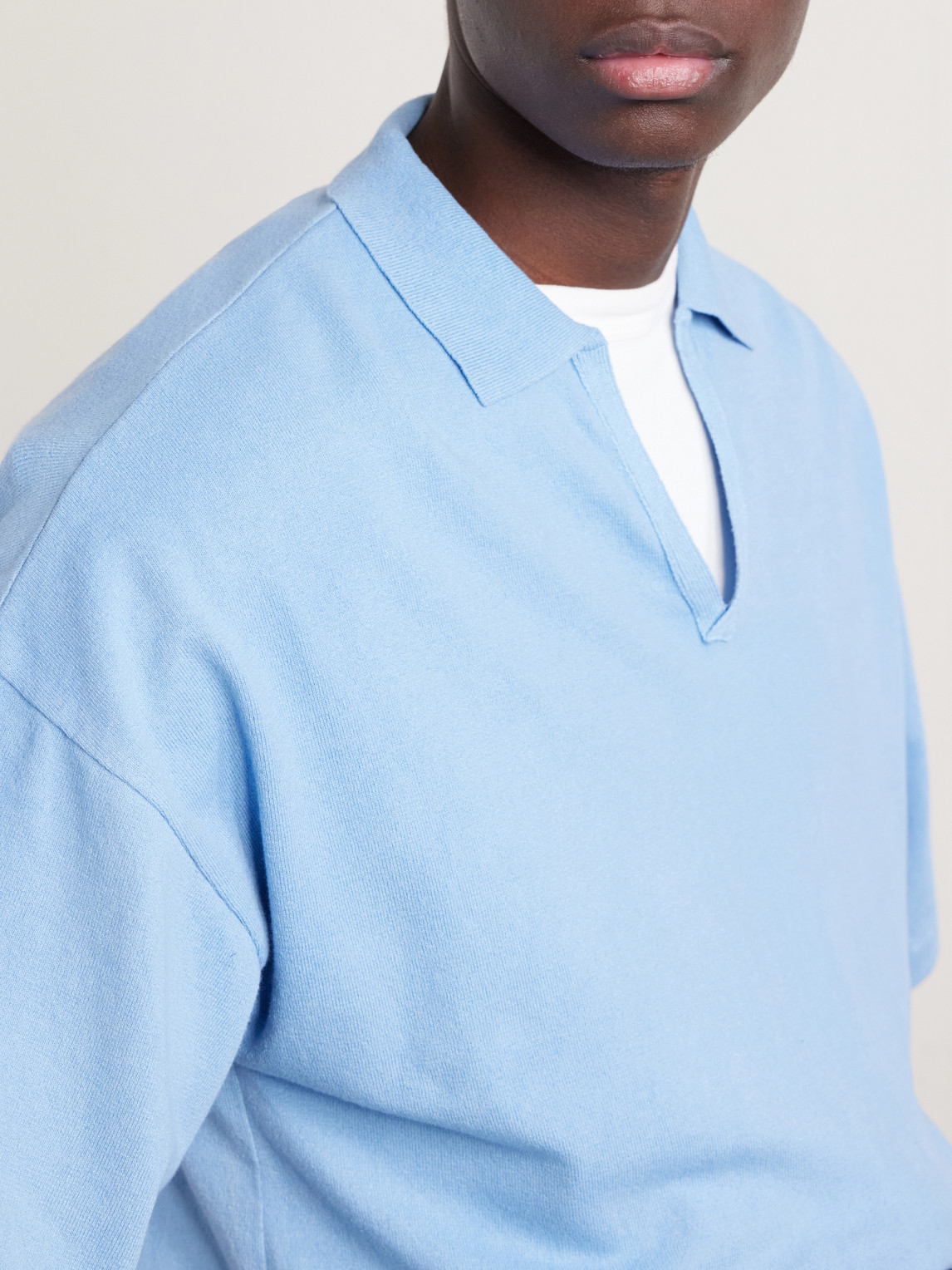 Knitted Polo Shirt