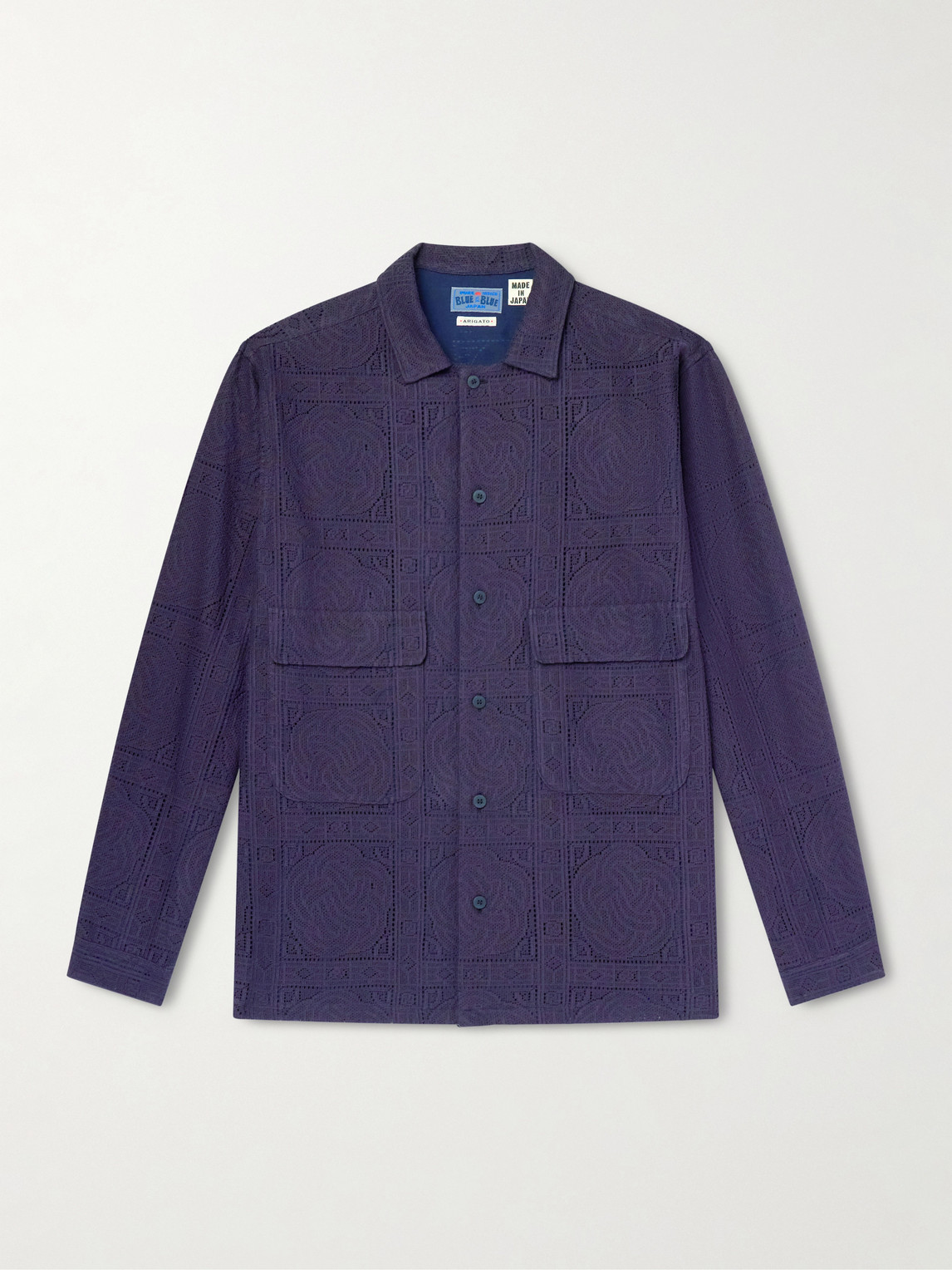Blue Blue Japan Cotton-Blend Shirt - Men