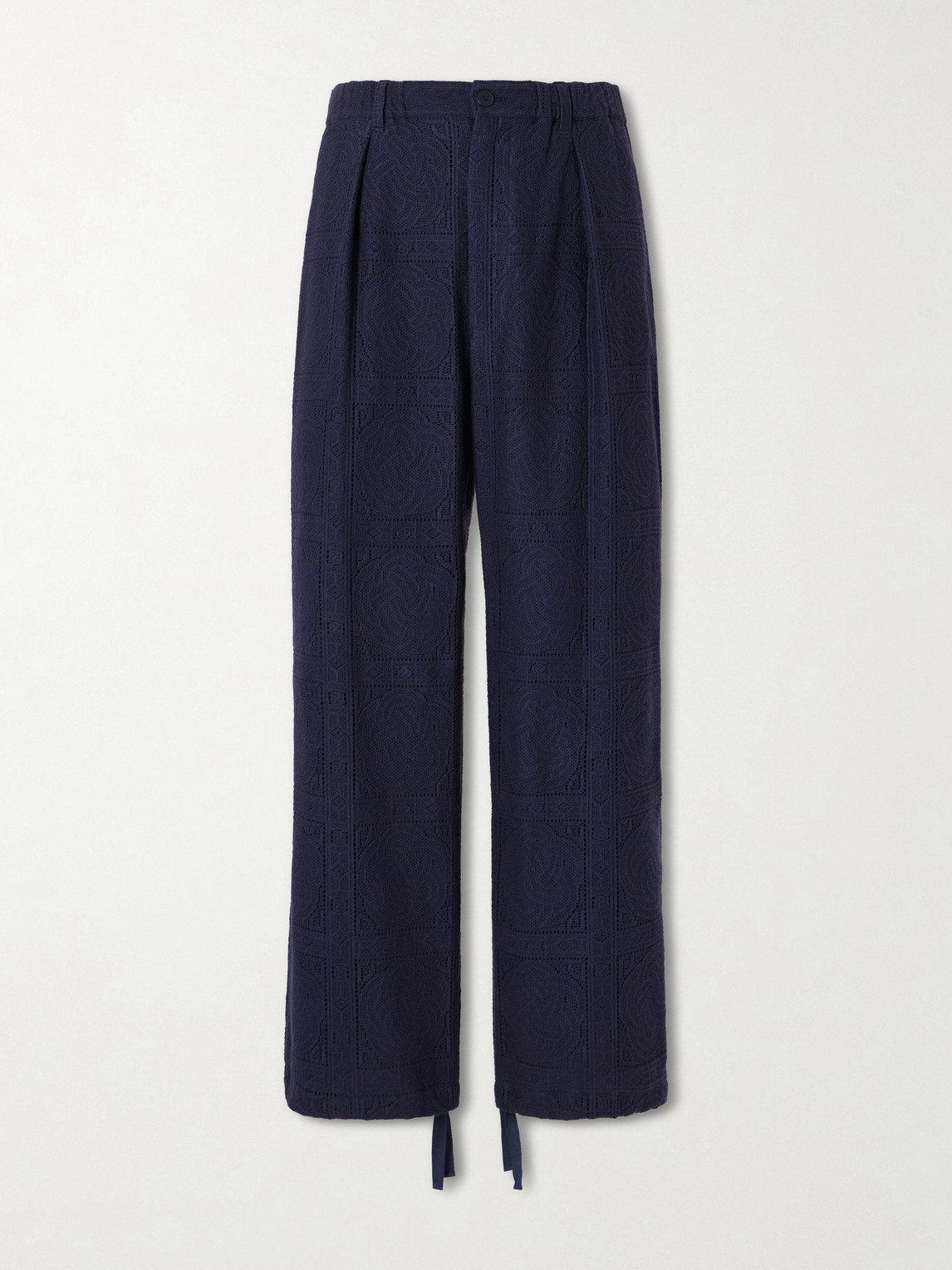 Blue Blue Japan Straight-Leg Cotton-Blend Suit Trousersen