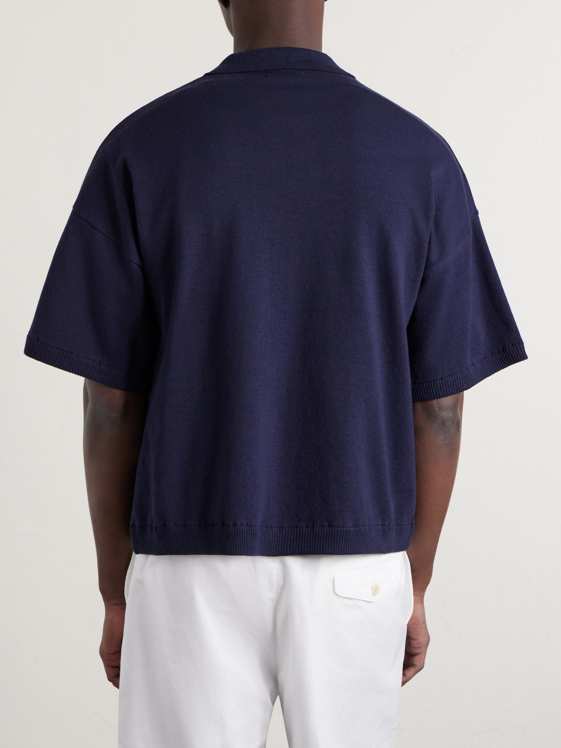 Knitted Polo Shirt
