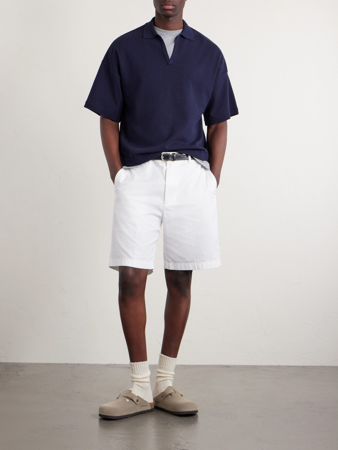Knitted Polo Shirt