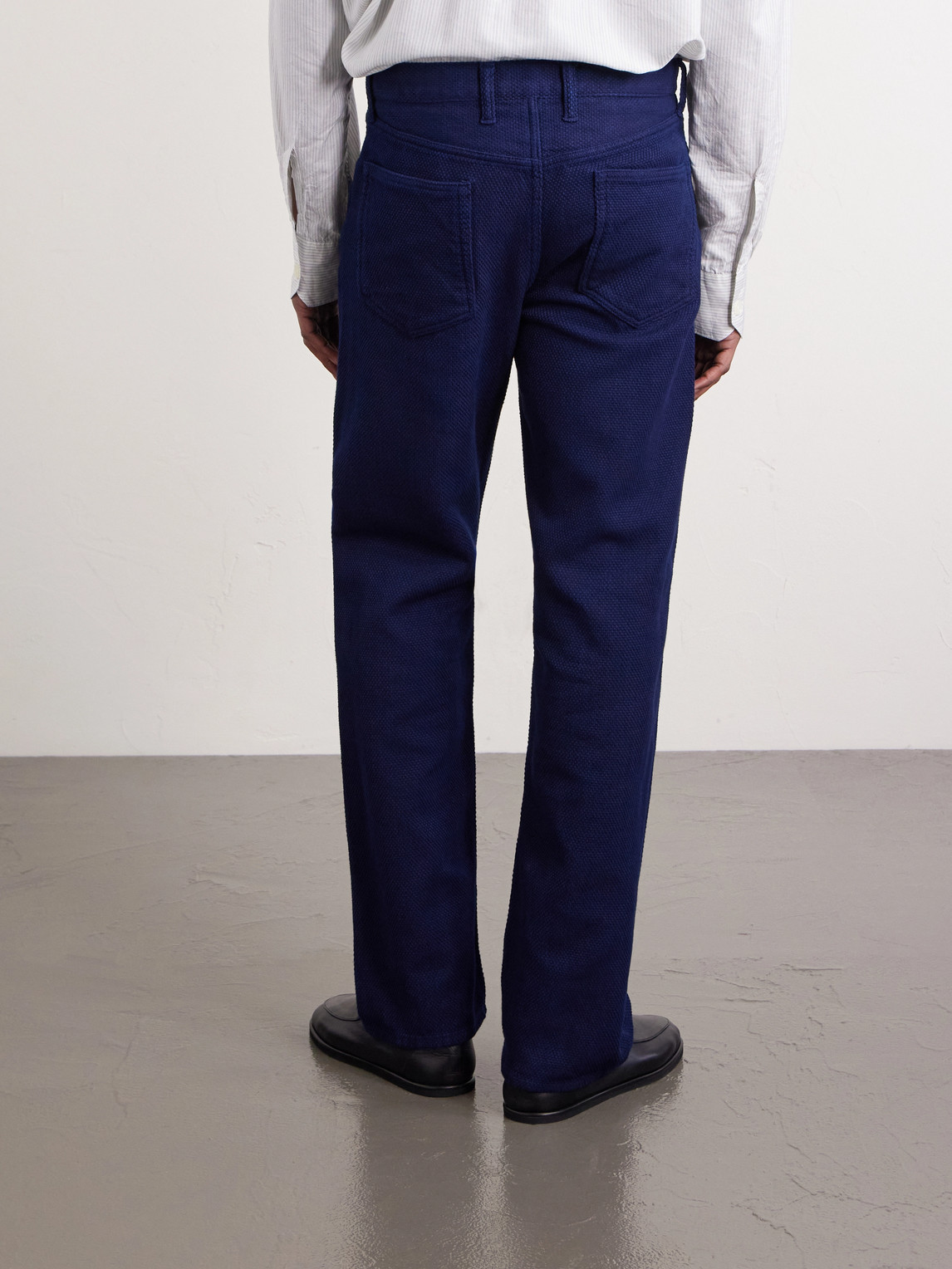 Sashiko Straight-Leg Jeans