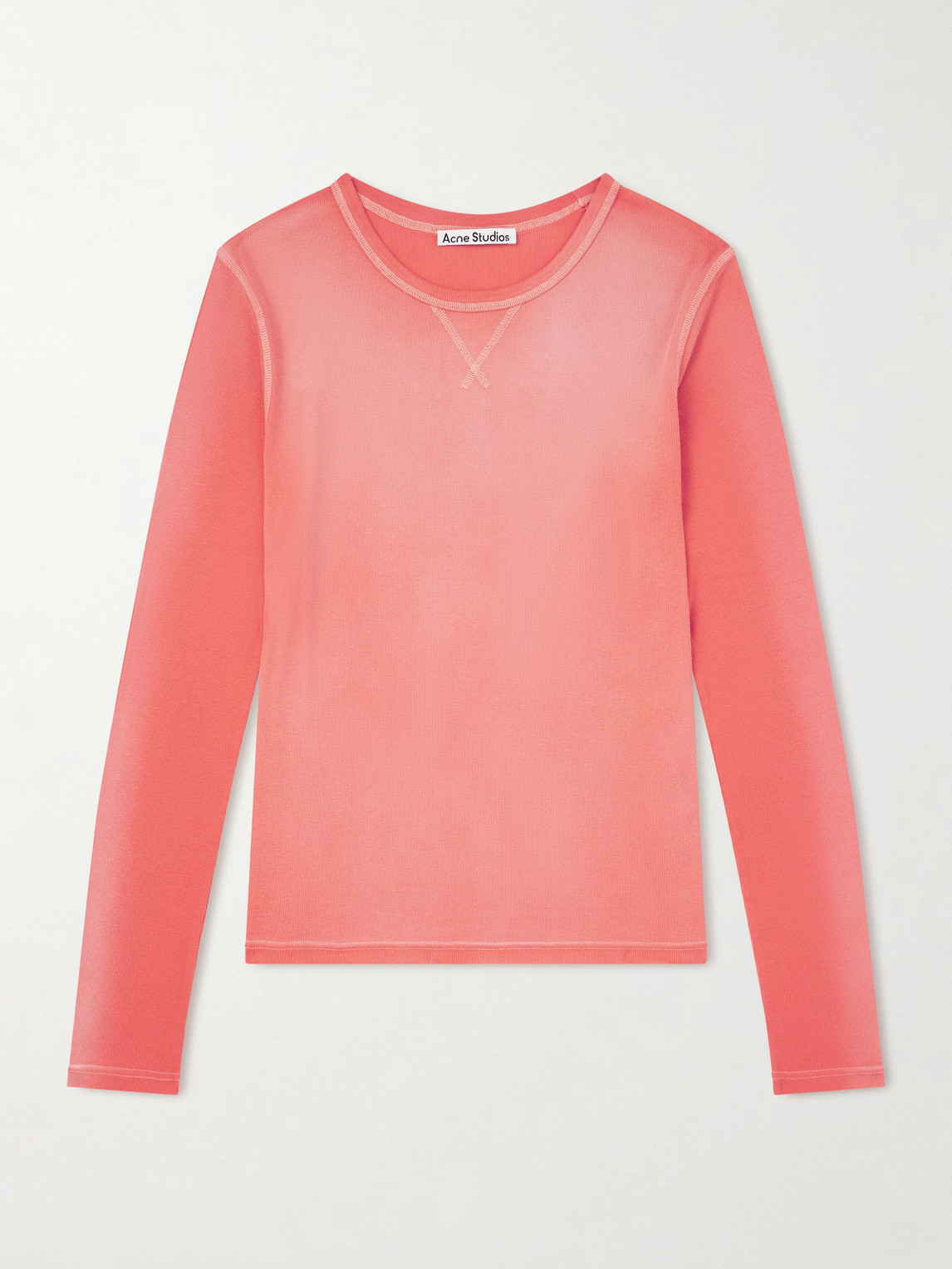 Acne Studios Einso Ribbed Jersey T-hirt - Men - Women's Clothing