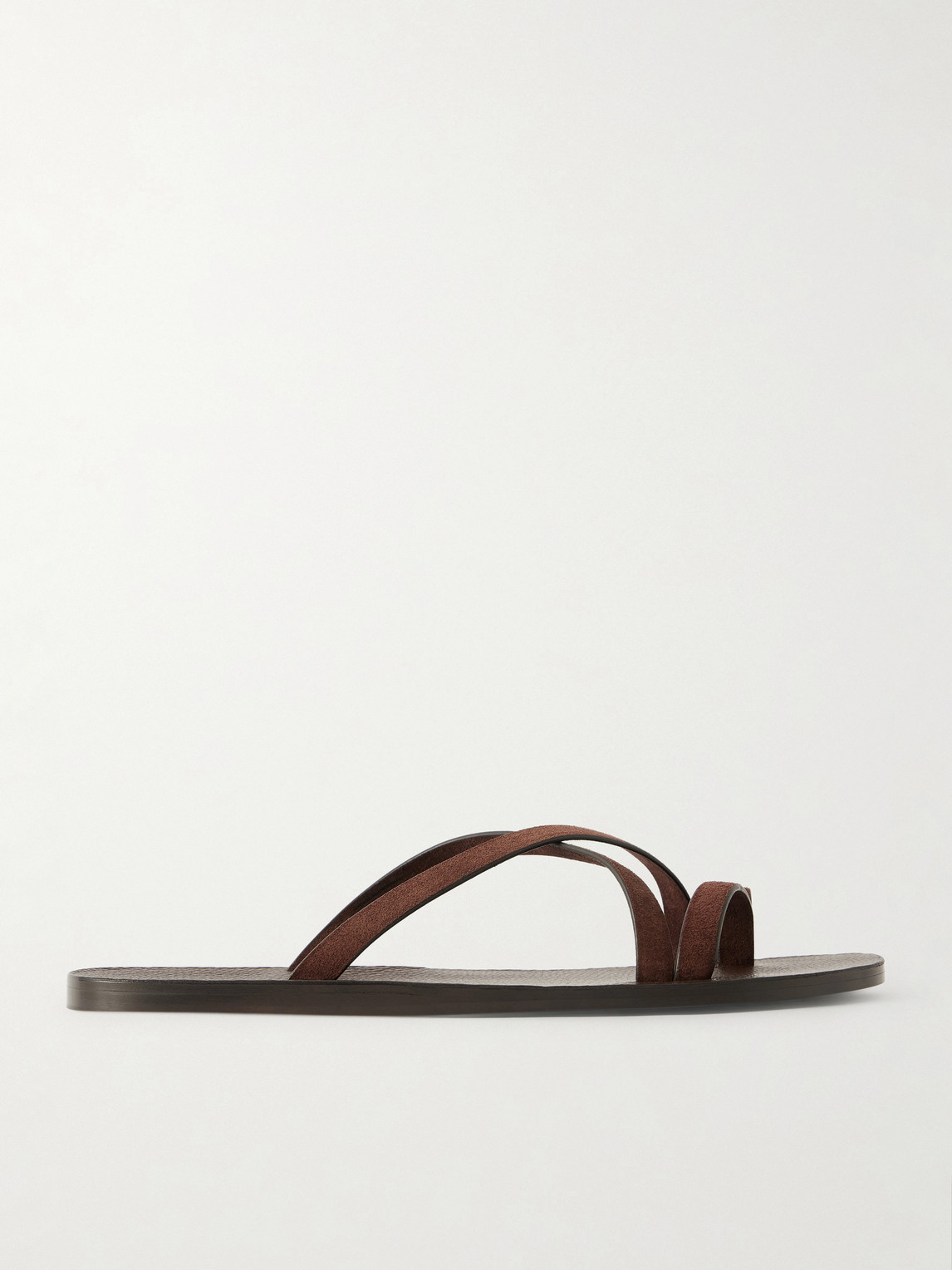 Tom Ford Alfred Suede Sandals In Brown