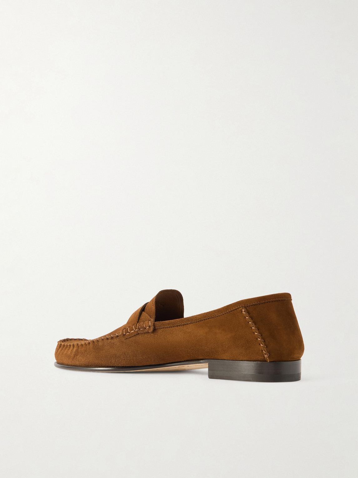 Tom Ford Ripley Loafers Penny Strap Round Toe Suede In Multi