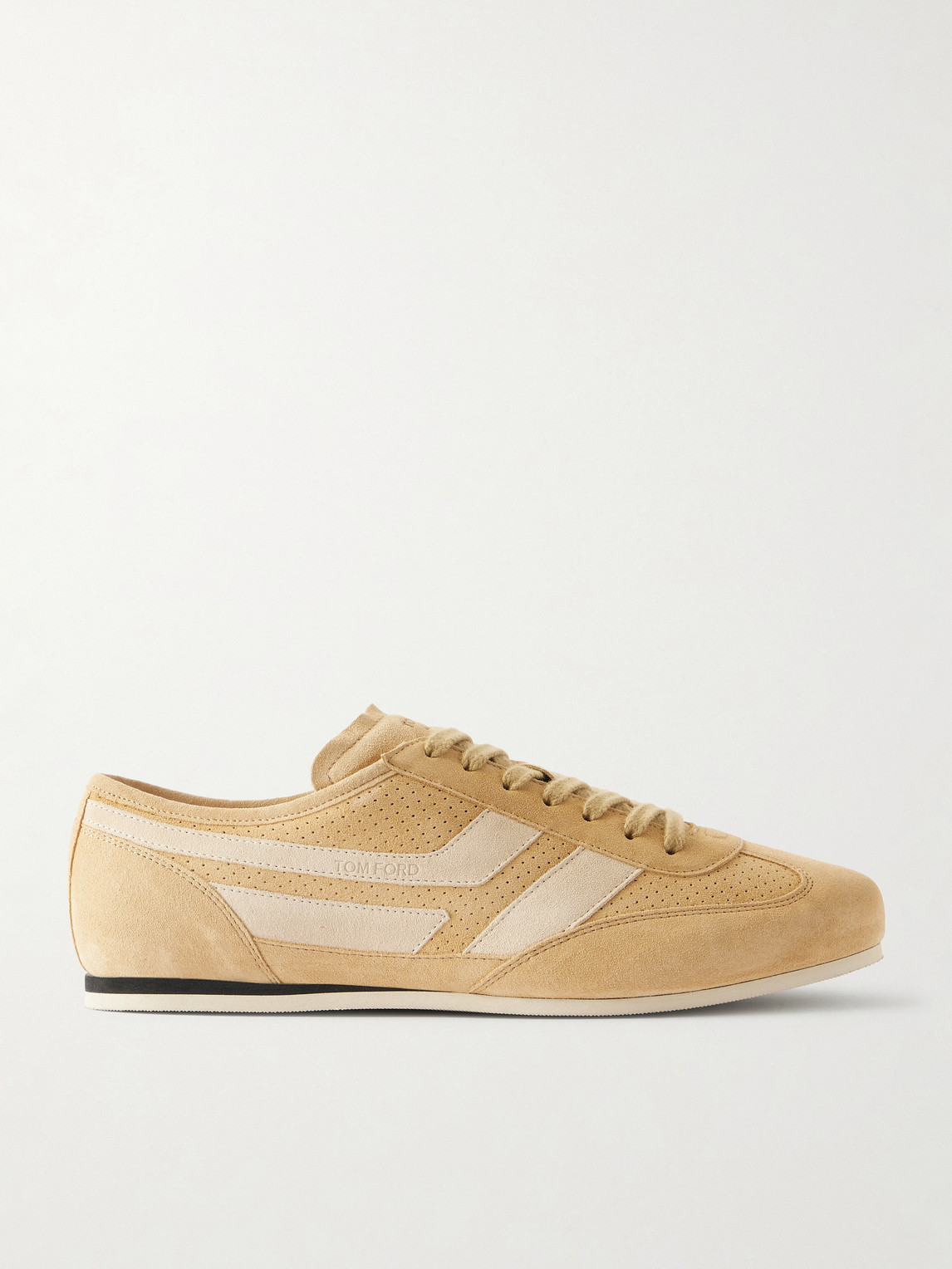 Tom Ford Brook Perforated Suede Sneakers - Men