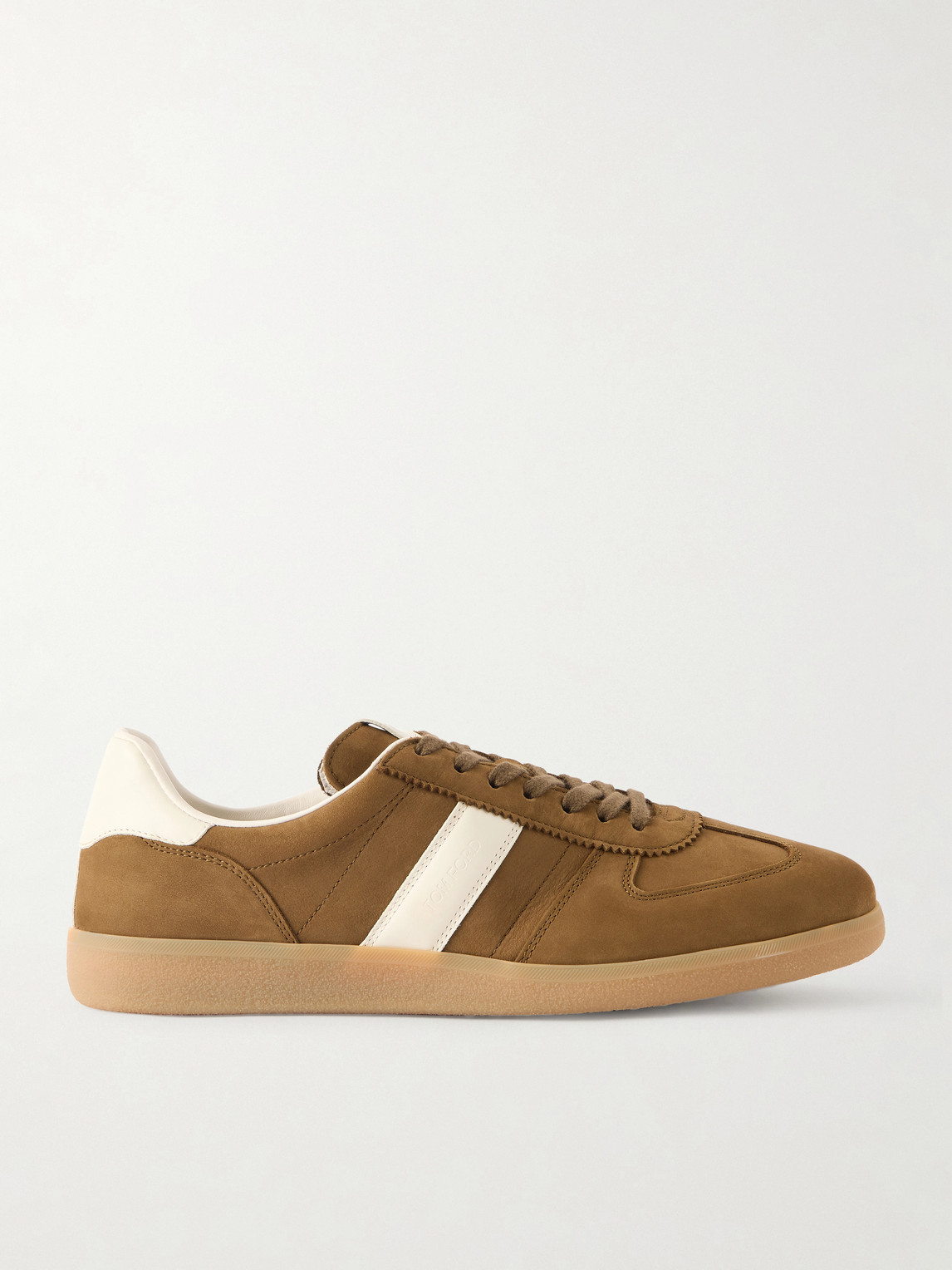 Tom Ford Terence Leather-Trimmed Nubuck Sneakers EU 42.5