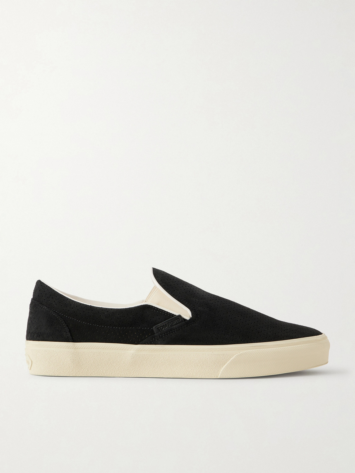 Tom Ford Perforated Suede Slip-On Sneakers - Men