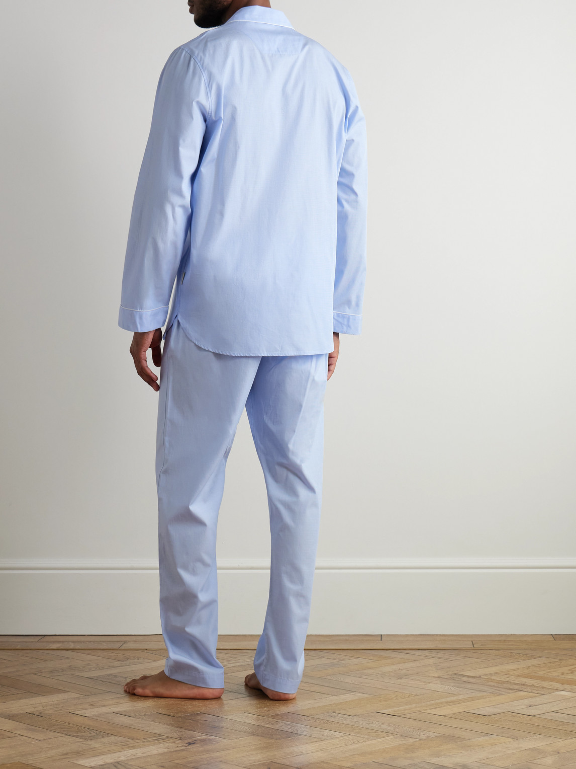  Zimmerli - Cotton Pyjama Set - Men - Blue - S 