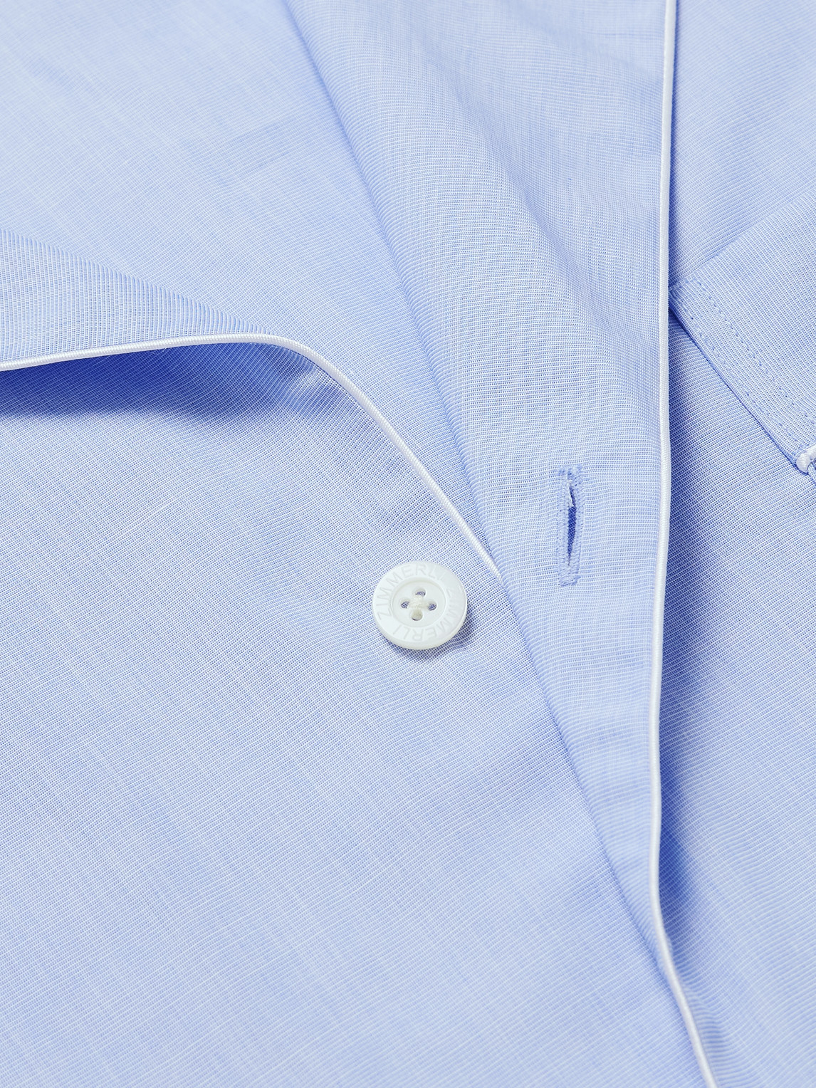  Zimmerli - Cotton Pyjama Set - Men - Blue - S 