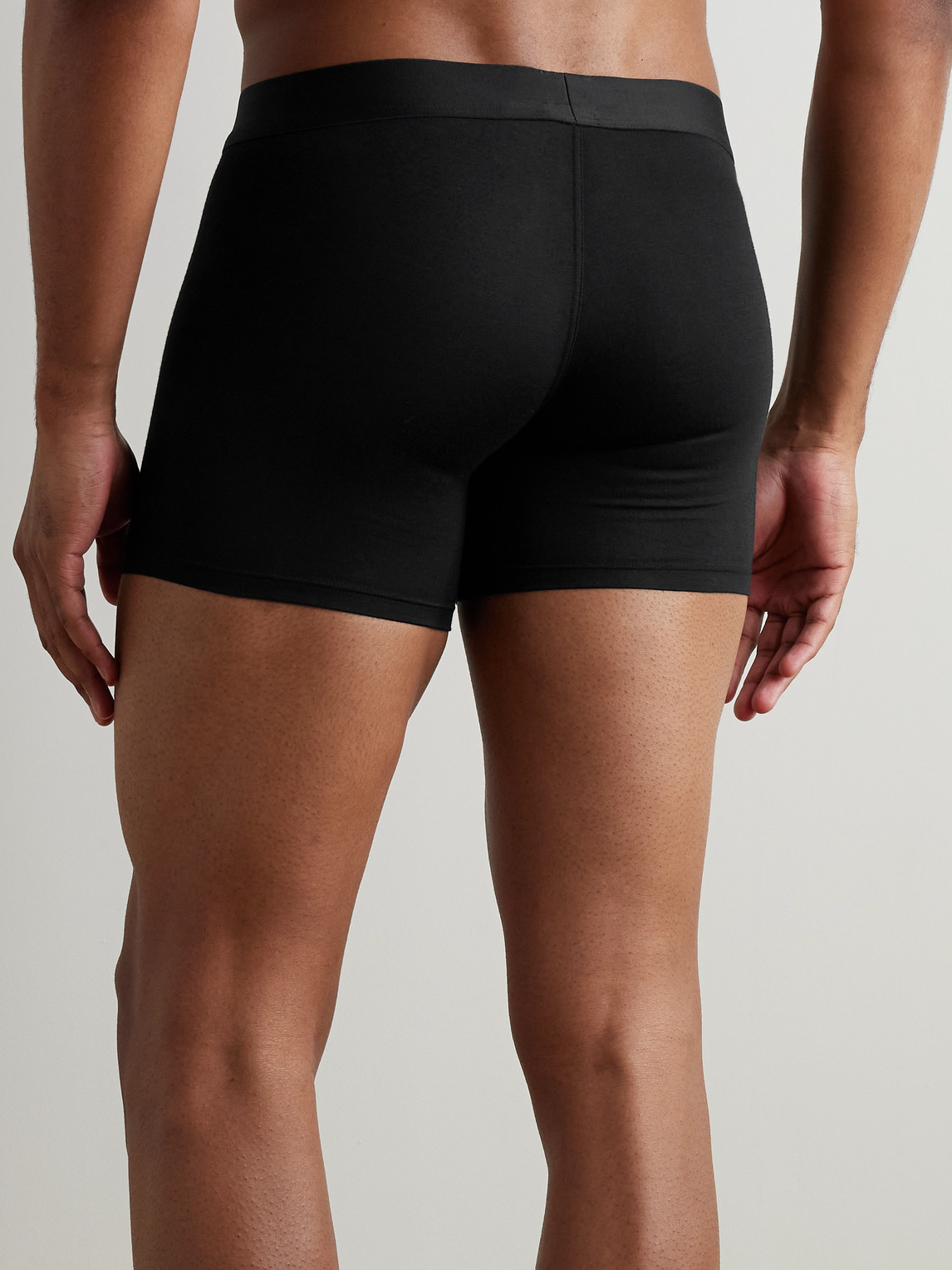  Zimmerli - Pureness Stretch-micro Modal Boxer Briefs - Men - Black - S 