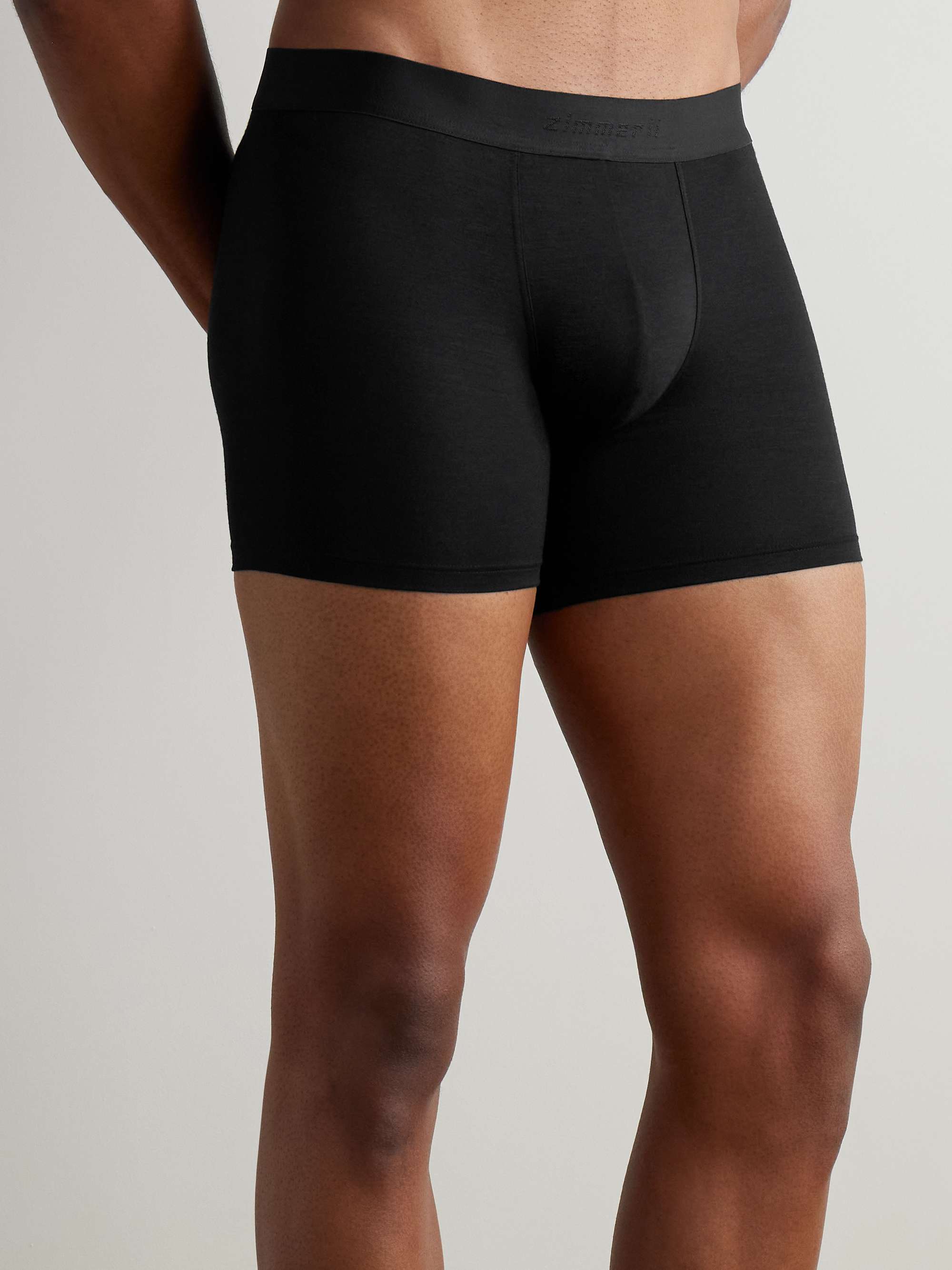ZIMMERLI Pureness Stretch-Micro Modal Boxer Briefs