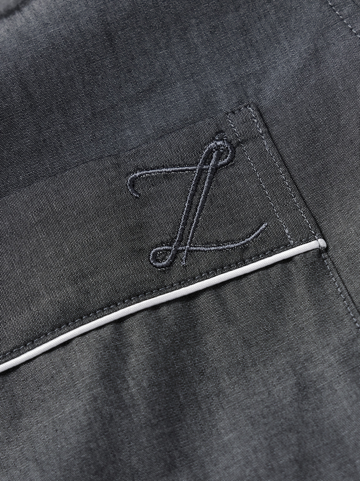 Zimmerli Cotton Pyjama Set In Gray
