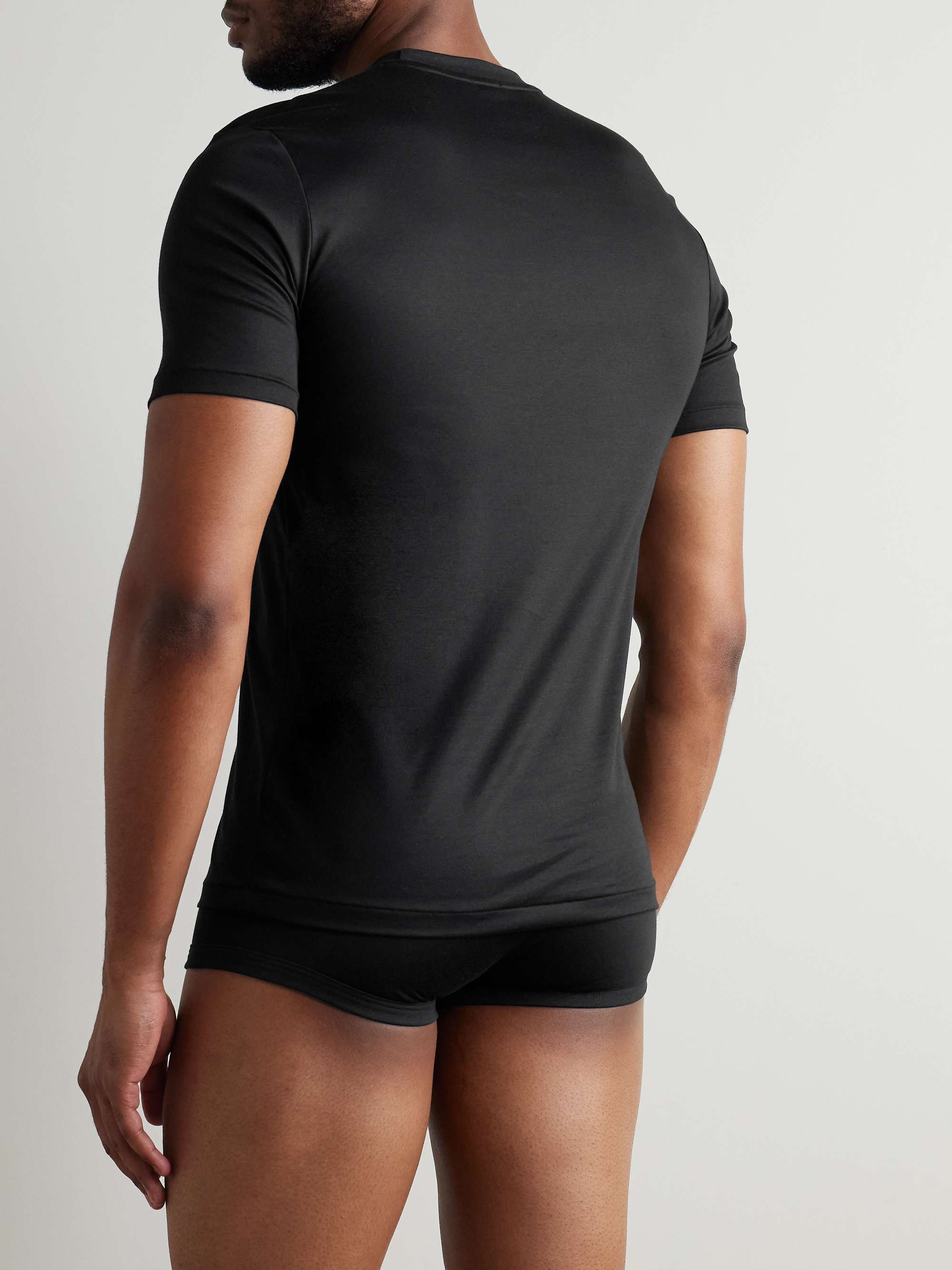 ZIMMERLI Slim-Fit Sea Island Cotton-Jersey T-Shirt