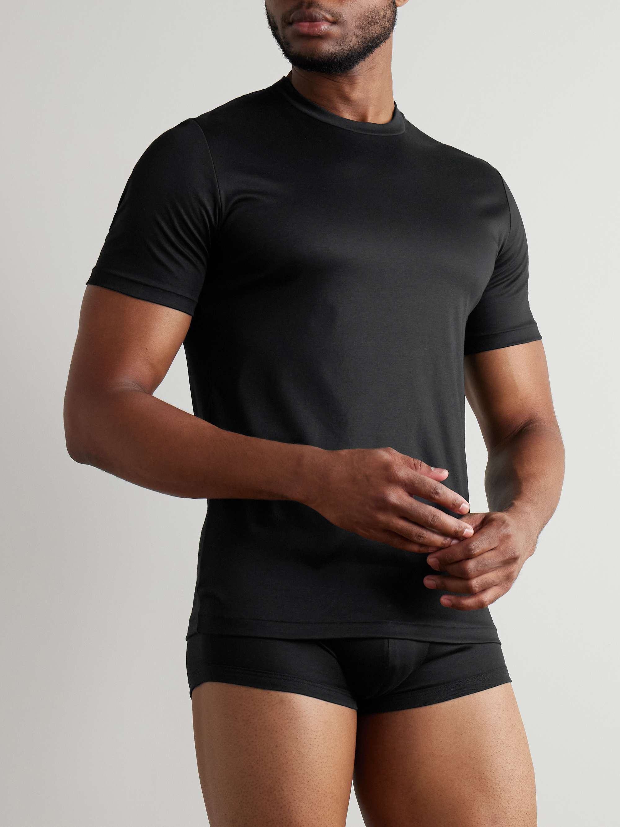 ZIMMERLI Slim-Fit Sea Island Cotton-Jersey T-Shirt