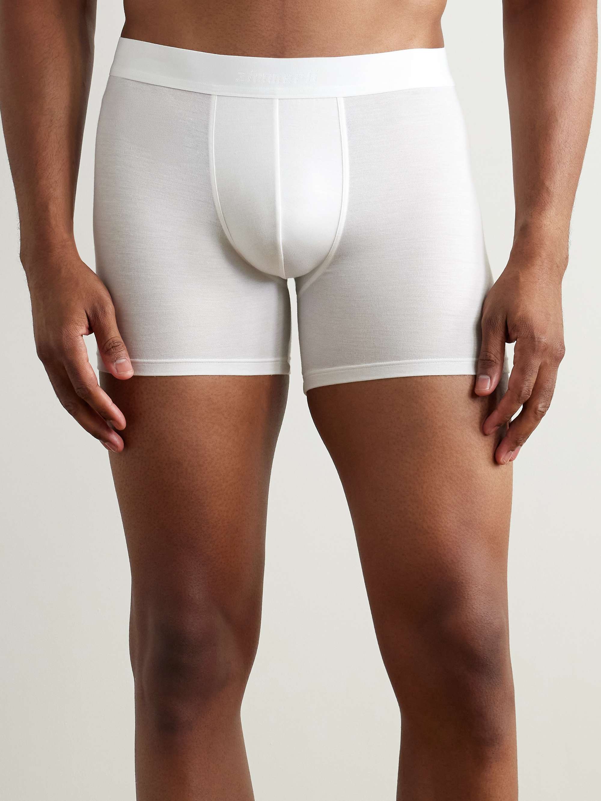 ZIMMERLI ストレッチマイクロモダール ボクサーパンツ