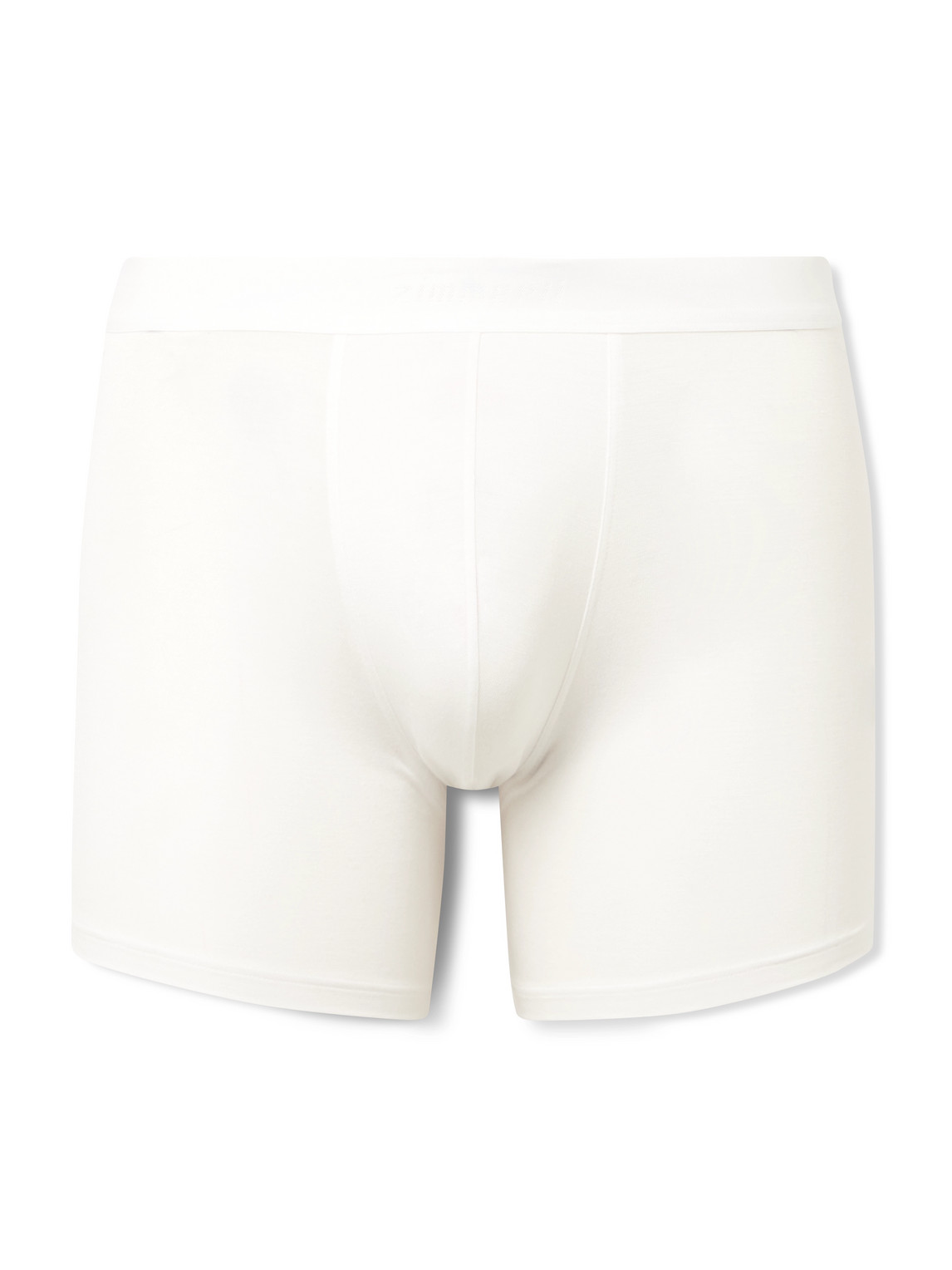 Zimmerli Pureness Stretch-micro Modal Boxer Briefs In White