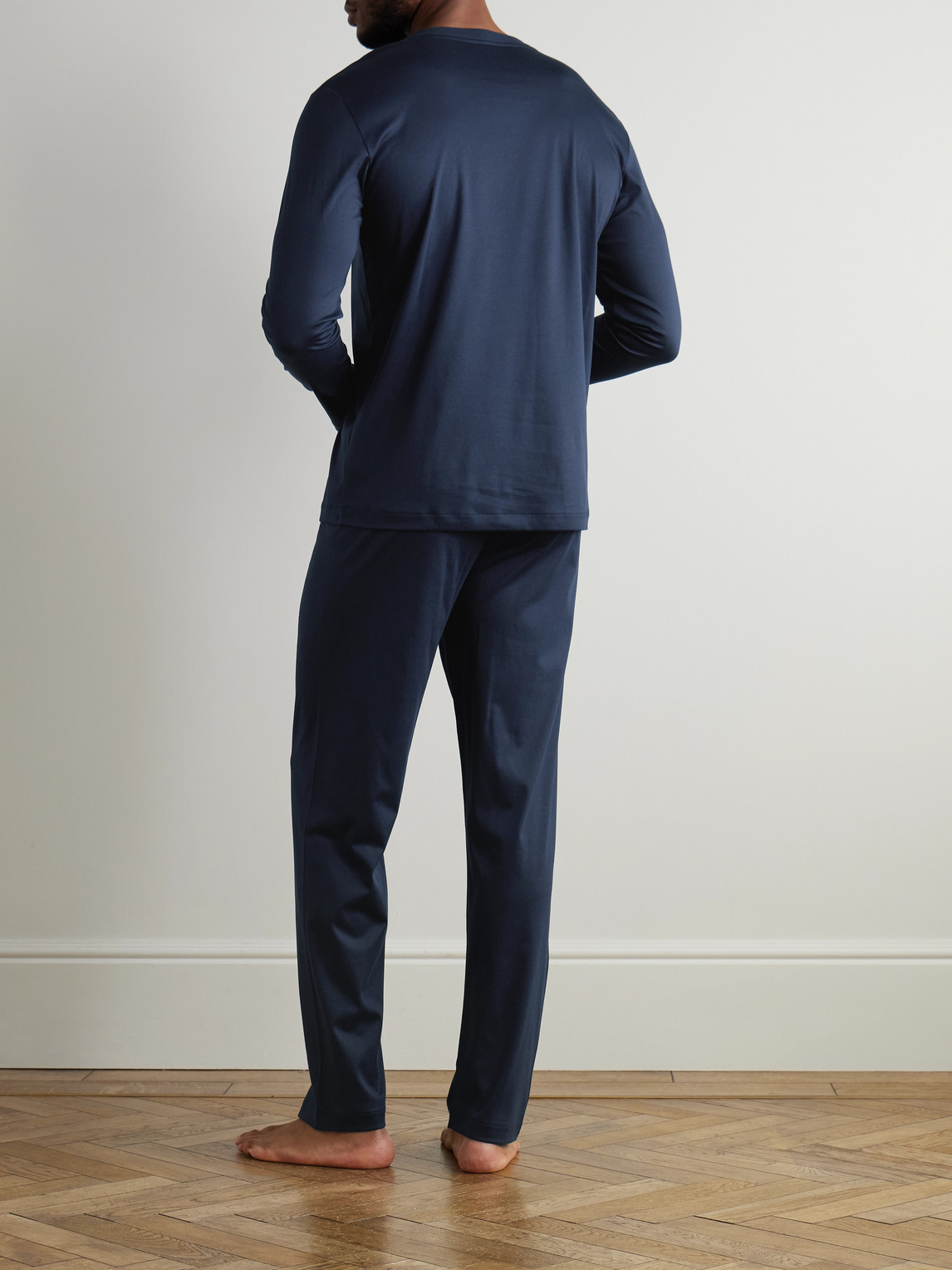  Zimmerli - Sea Island Cotton Pyjama Set - Men - Blue - M 
