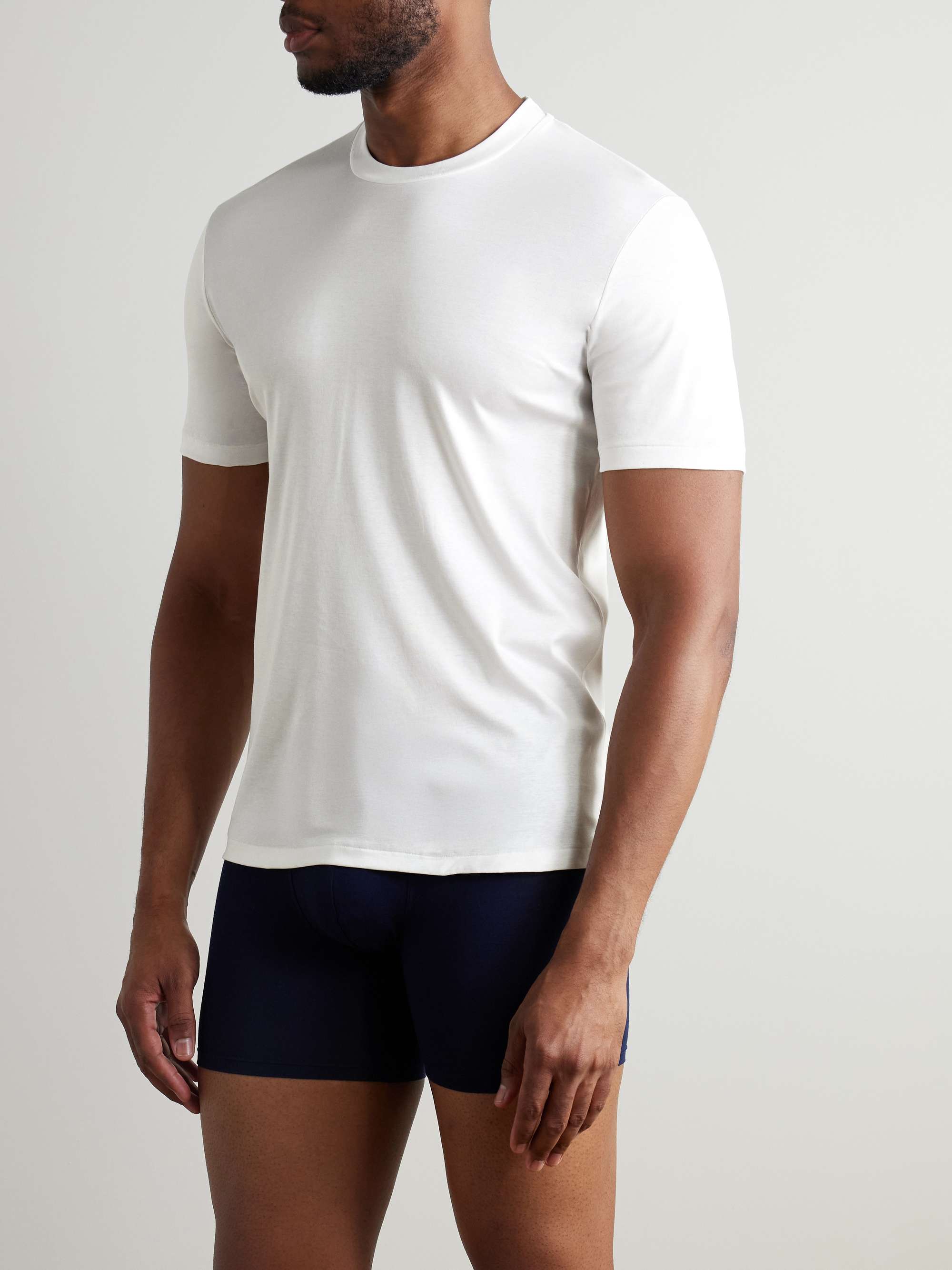 ZIMMERLI Slim-Fit Sea Island Cotton-Jersey T-Shirt