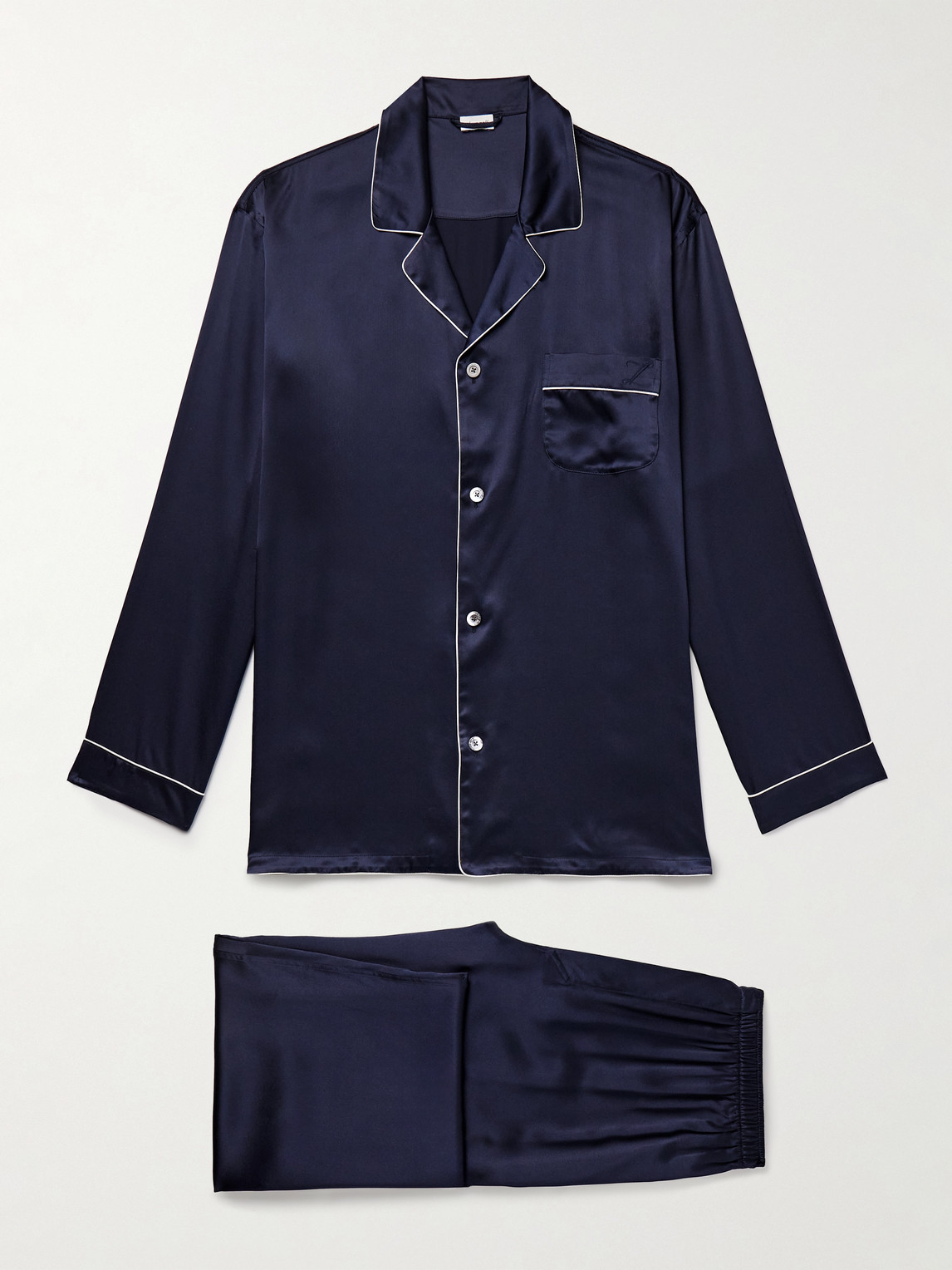 Zimmerli Silk-Satin Pyjama Seten